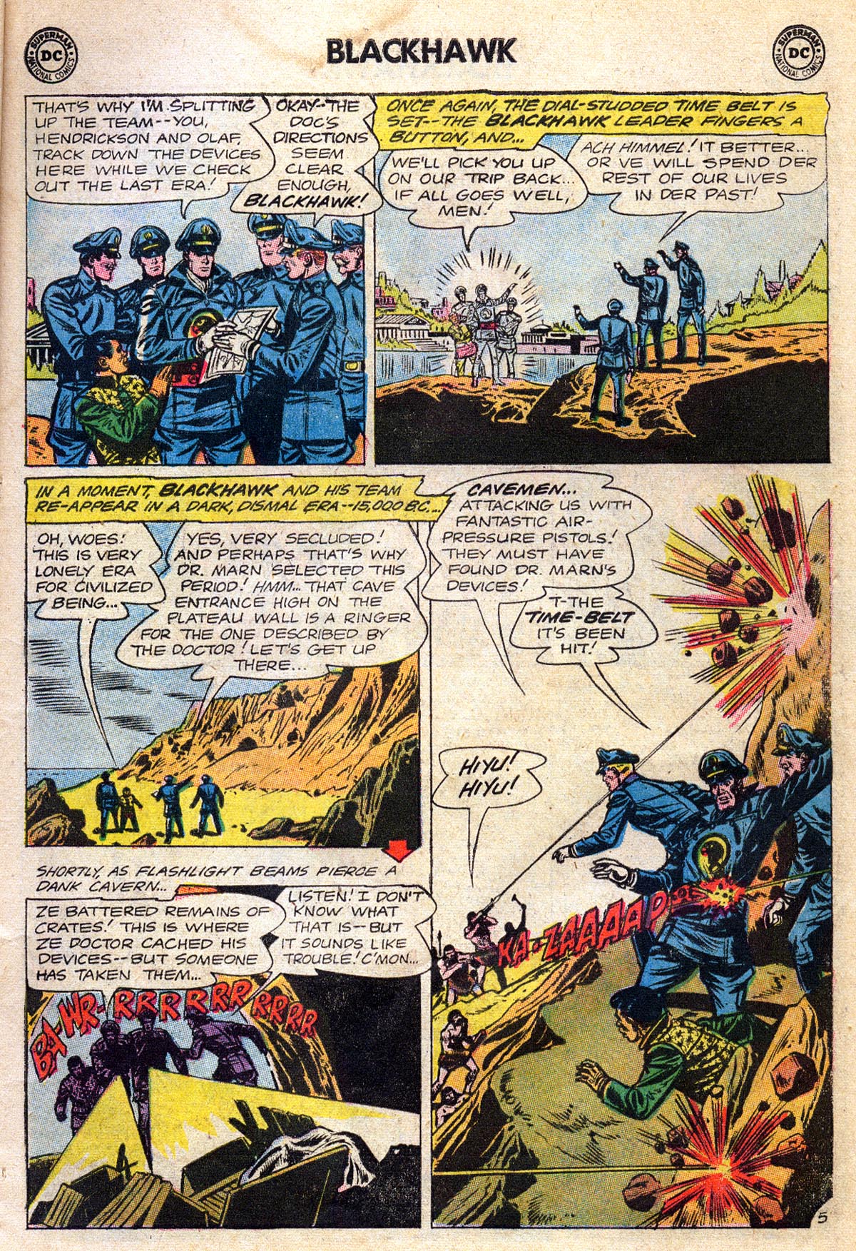Read online Blackhawk (1957) comic -  Issue #189 - 7