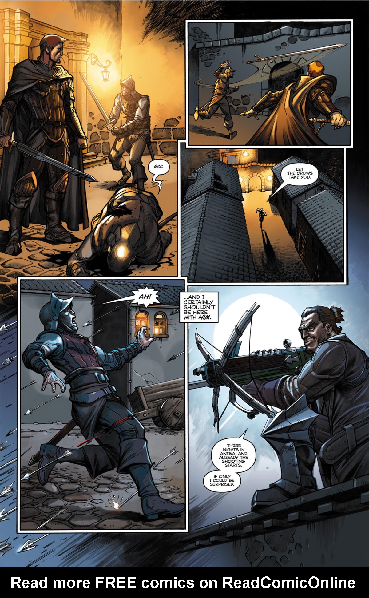 Read online Dragon Age: The Silent Grove comic -  Issue #1 - 5