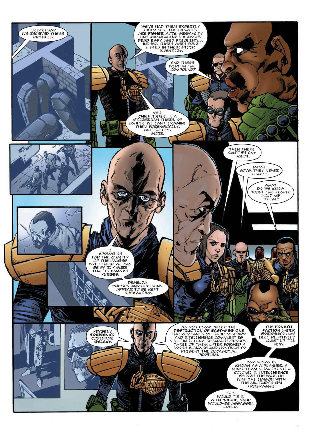 Read online Judge Dredd: Day of Chaos - The Fourth Faction comic -  Issue # TPB (Part 2) - 42