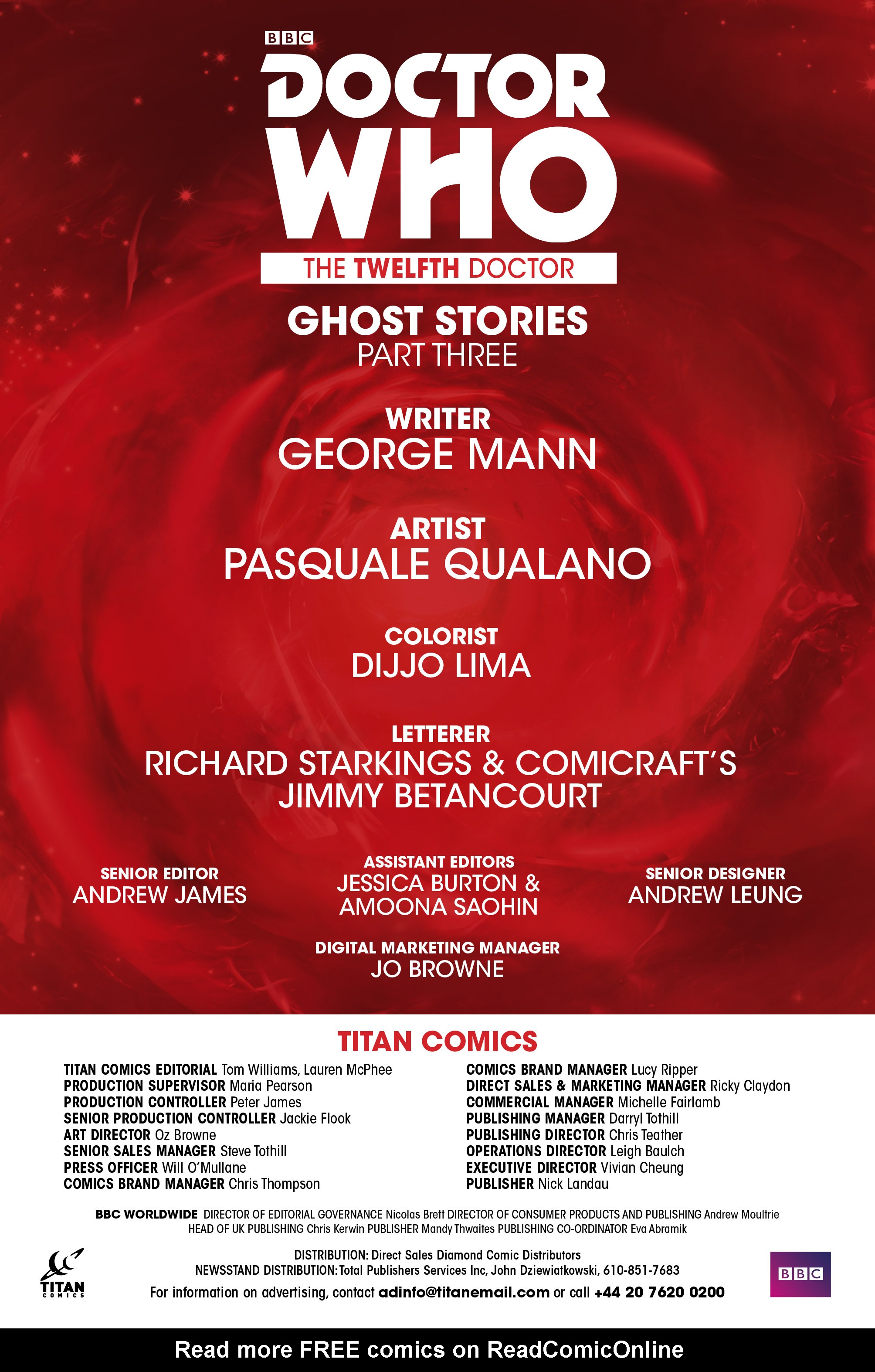 Read online Doctor Who: Ghost Stories comic -  Issue #3 - 14