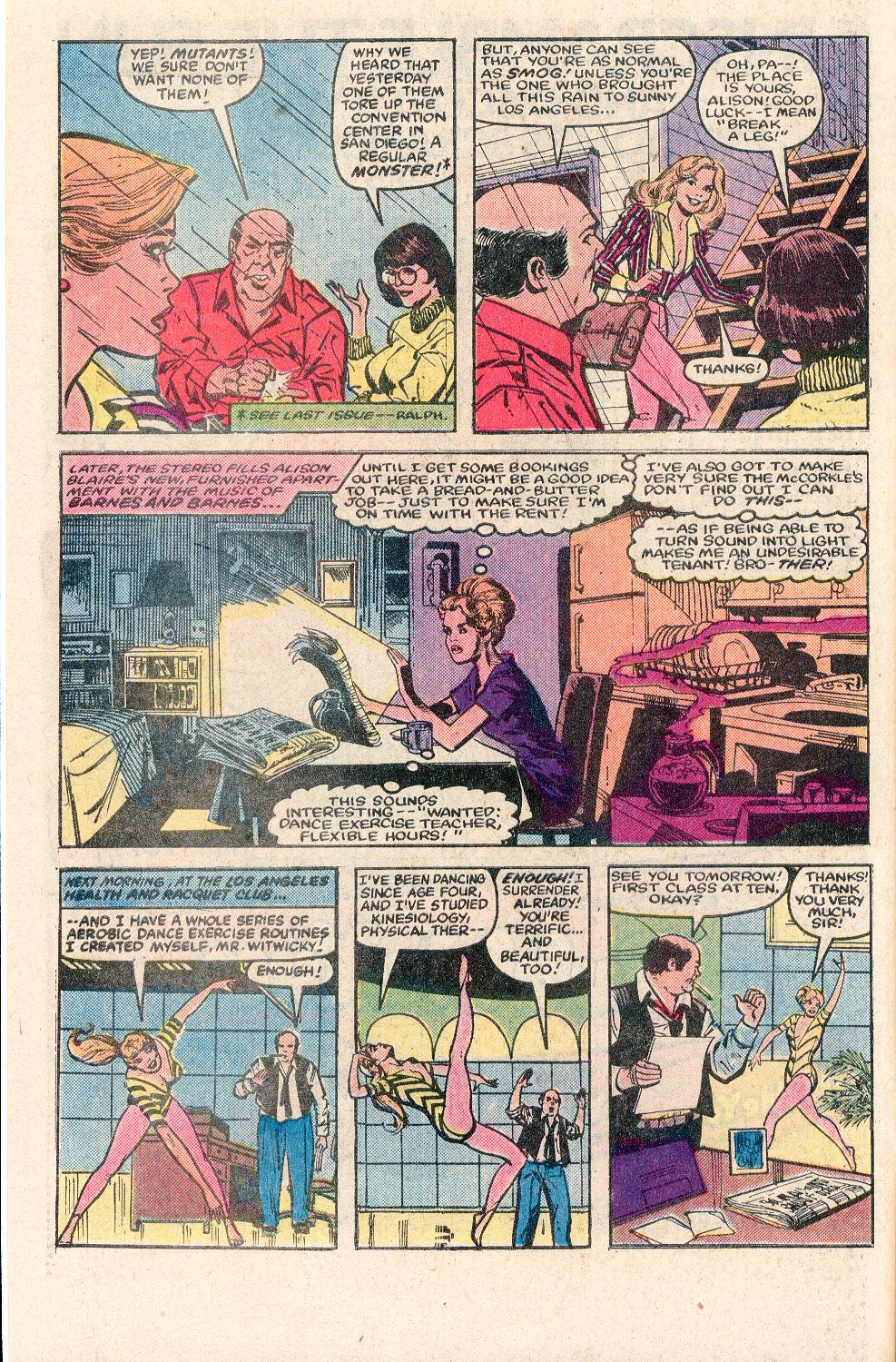 Read online Dazzler (1981) comic -  Issue #31 - 7