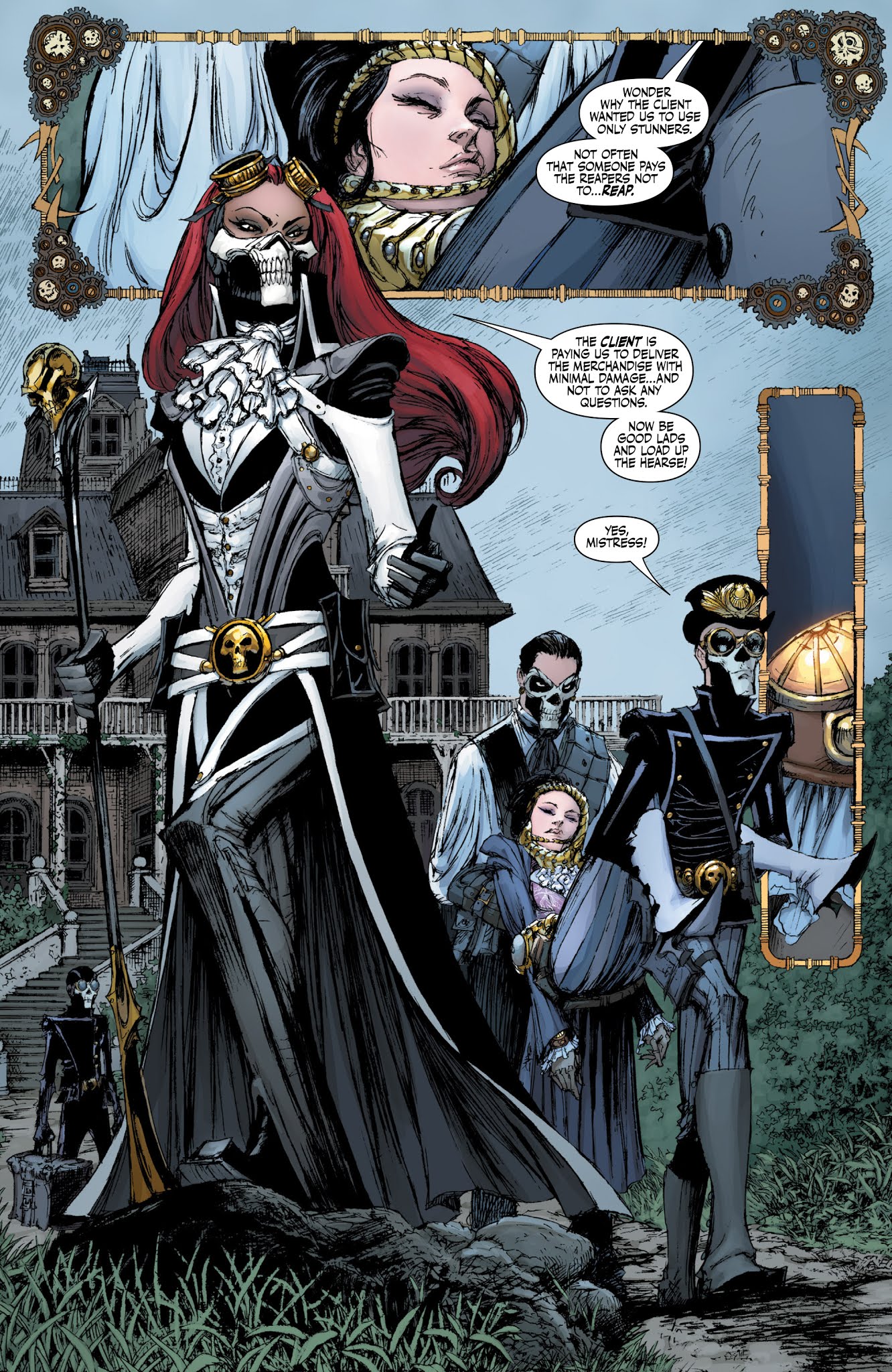 Read online Lady Mechanika: La Belle Dame Sans Merci comic -  Issue #2 - 4