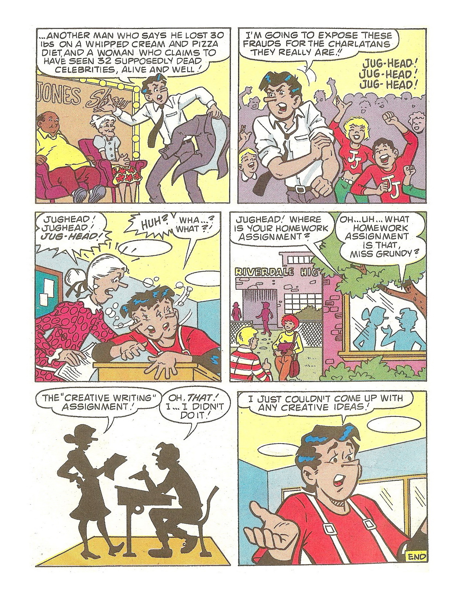 Read online Jughead Jones Comics Digest comic -  Issue #93 - 24