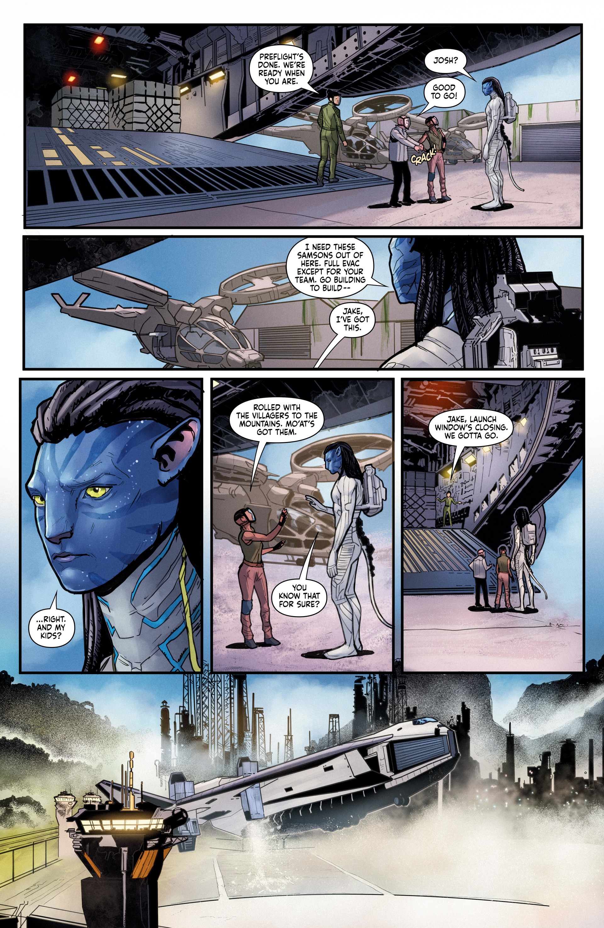 Read online Avatar: The High Ground comic -  Issue # TPB 2 - 19