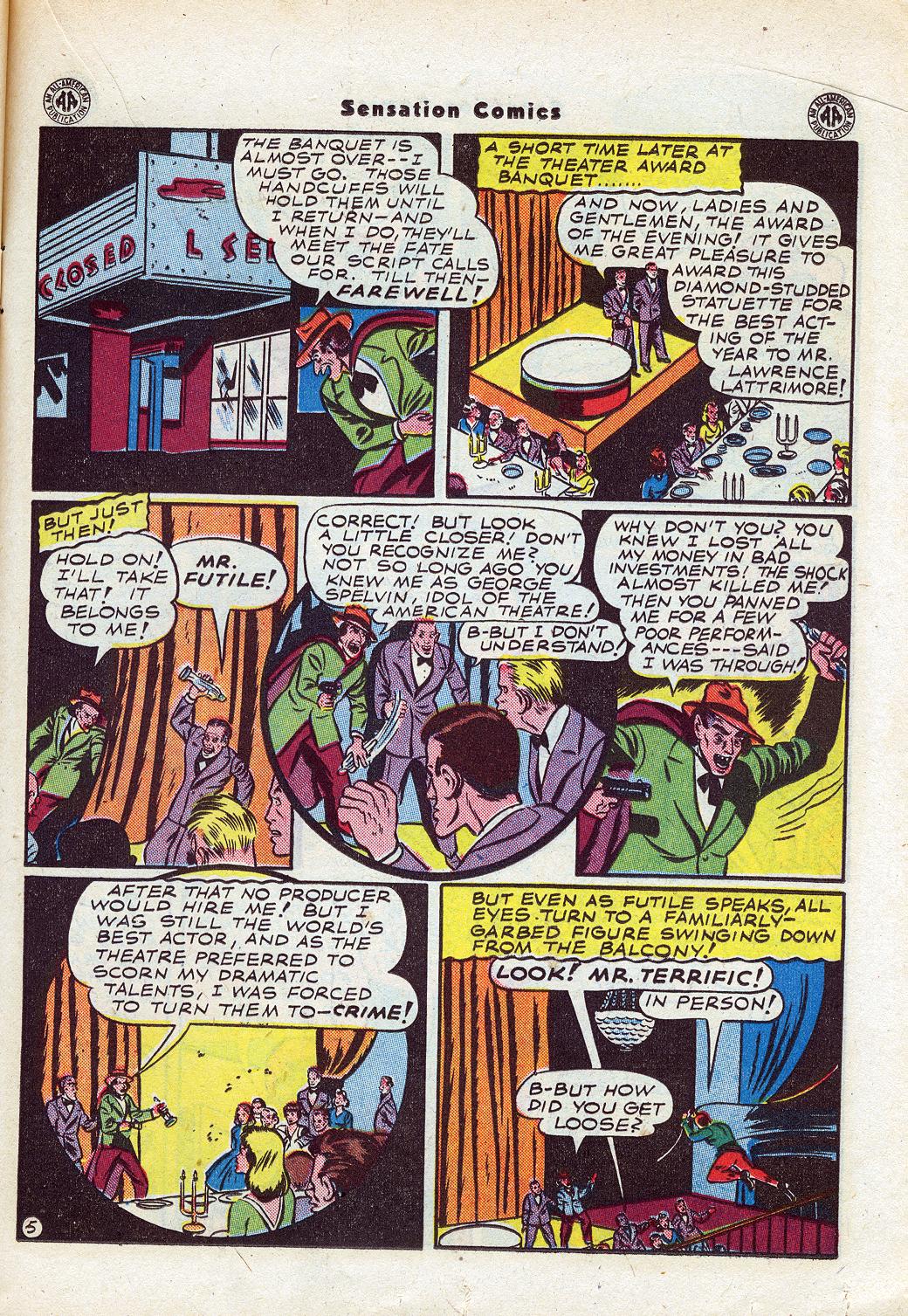 Read online Sensation (Mystery) Comics comic -  Issue #46 - 33