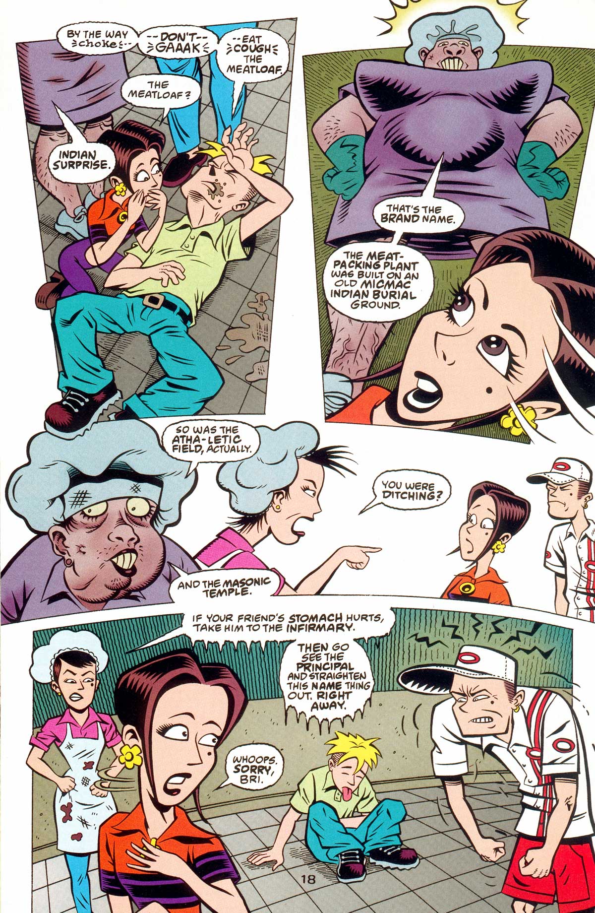 Read online Gross Point comic -  Issue #3 - 19