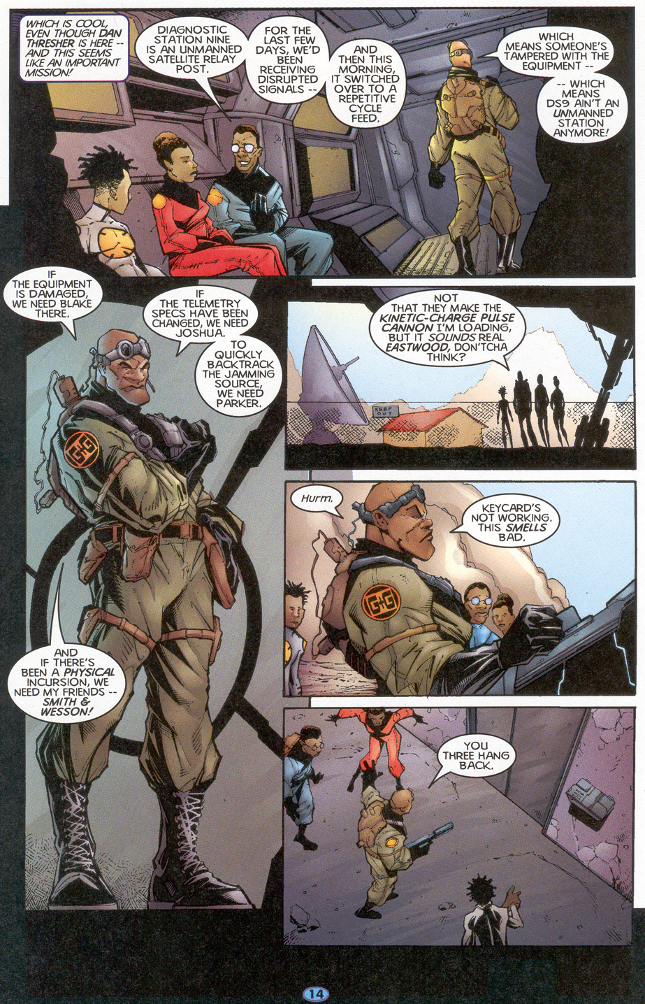 Read online Troublemakers comic -  Issue #4 - 13