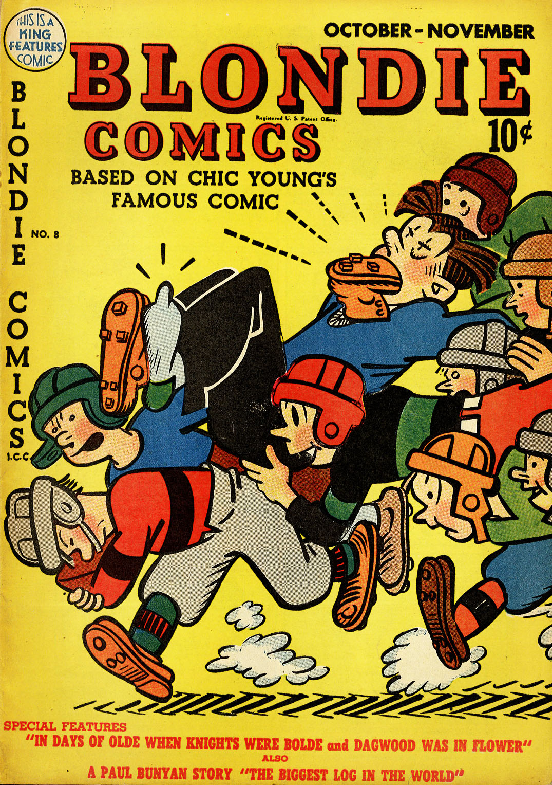Read online Blondie Comics (1947) comic -  Issue #8 - 1