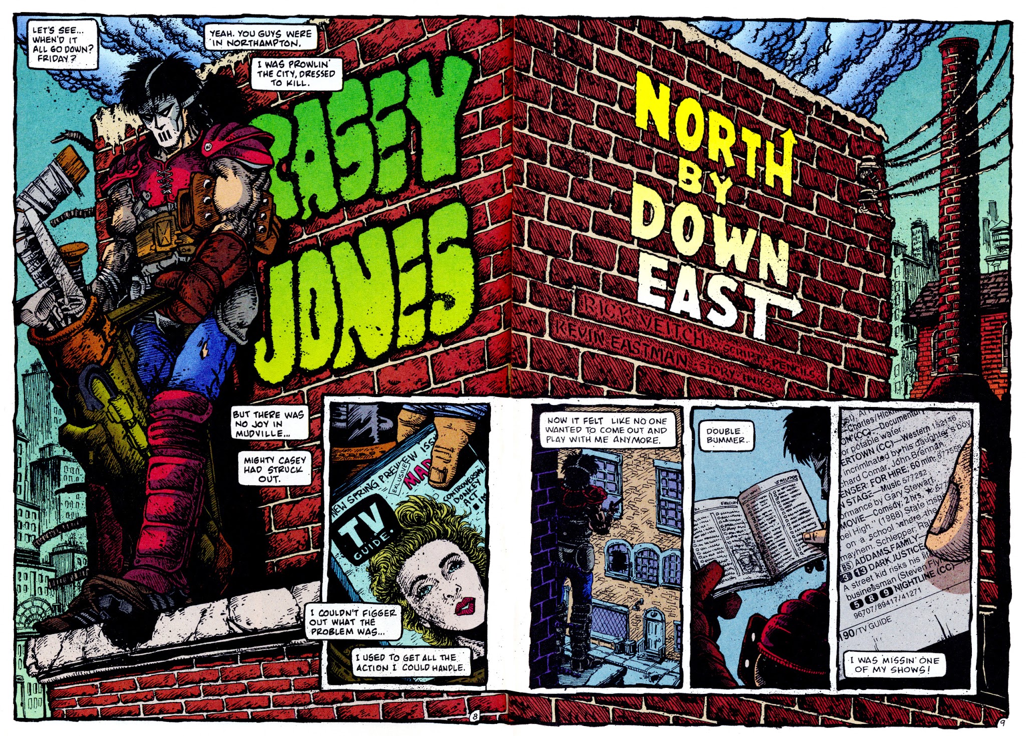 Read online Casey Jones comic -  Issue #1 - 12