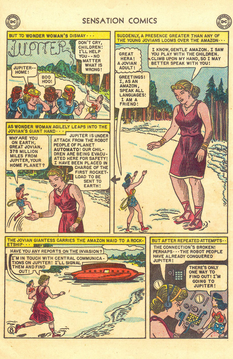 Read online Sensation (Mystery) Comics comic -  Issue #105 - 10