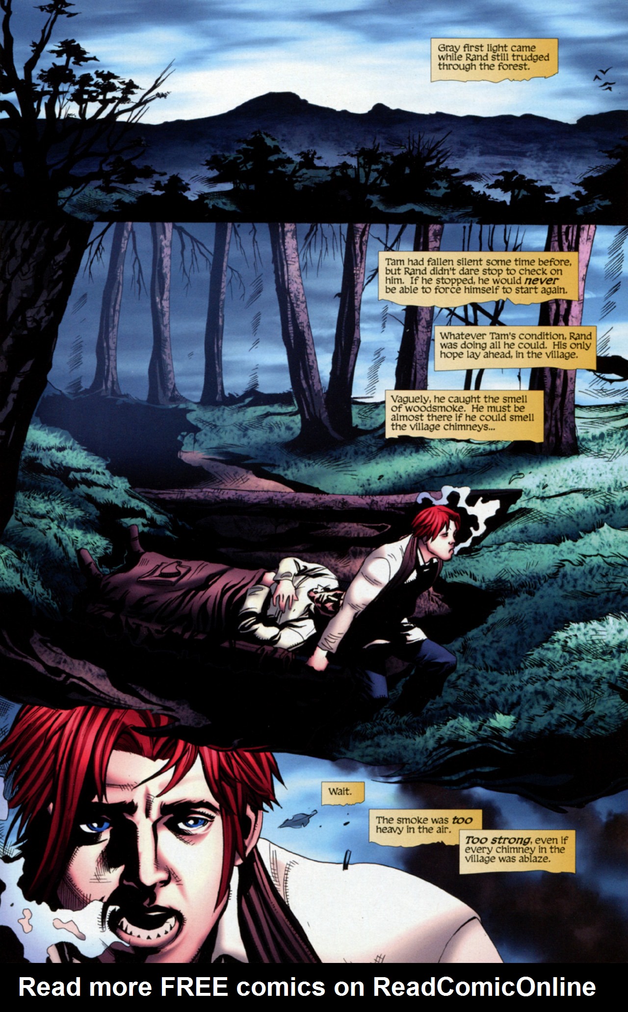 Read online Robert Jordan's Wheel of Time: The Eye of the World comic -  Issue #4 - 4