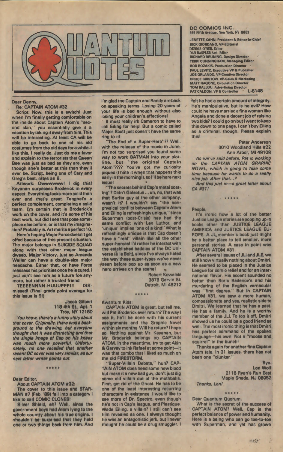 Read online Captain Atom (1987) comic -  Issue #34 - 24