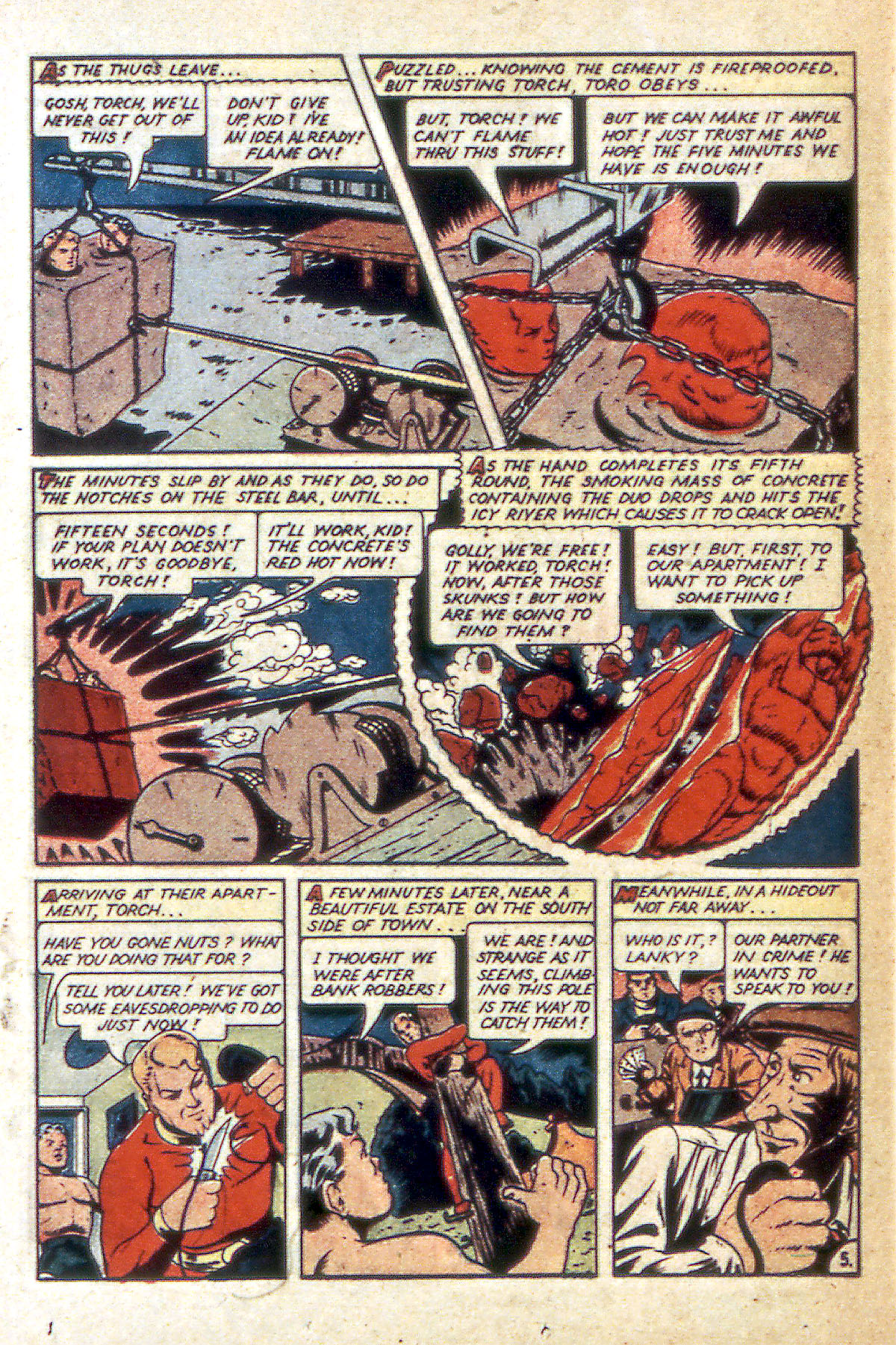 Read online The Human Torch (1940) comic -  Issue #16 - 34