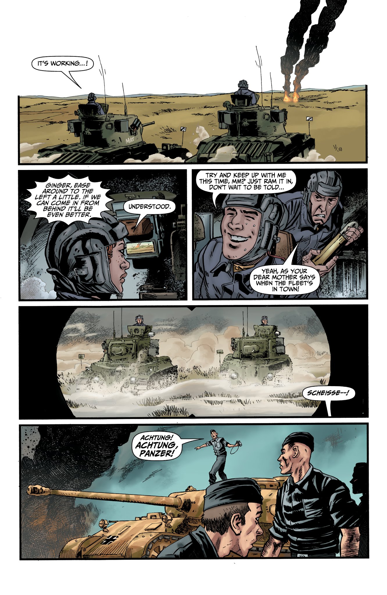 Read online World of Tanks II: Citadel comic -  Issue #2 - 14