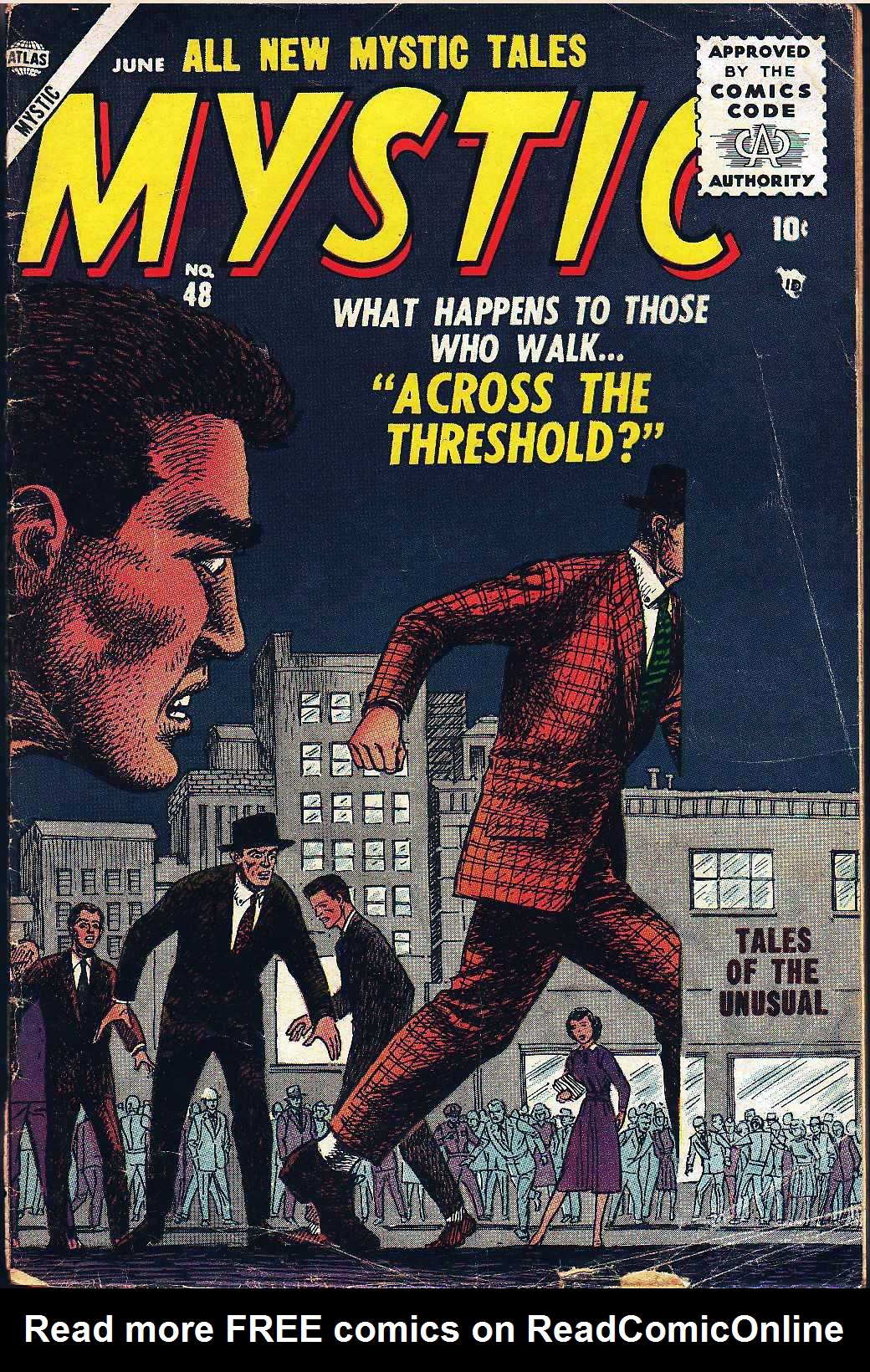 Read online Mystic (1951) comic -  Issue #48 - 1