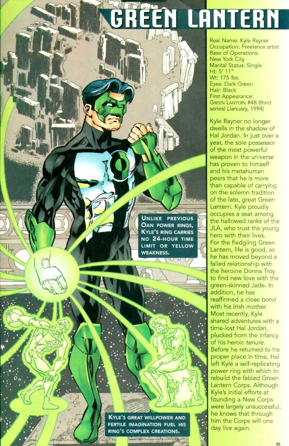 Read online Green Lantern Secret Files comic -  Issue #2 - 26