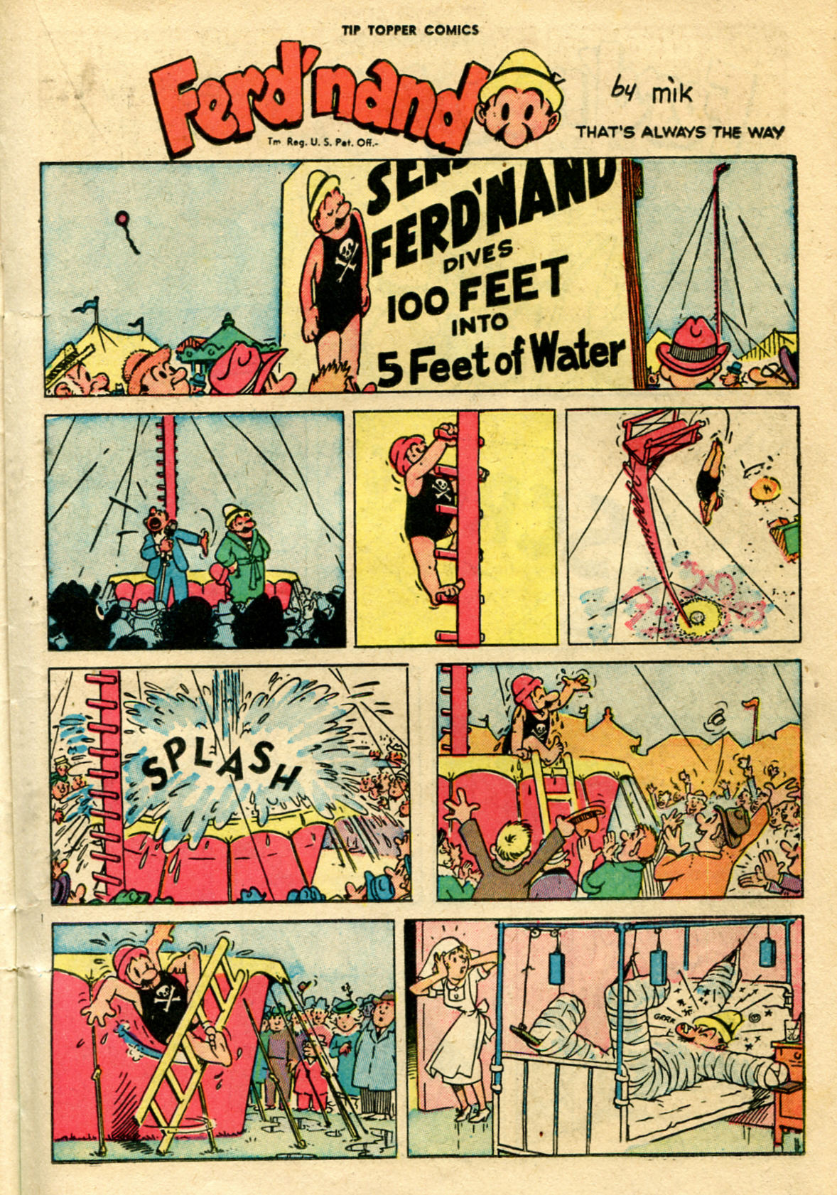 Read online Tip Topper Comics comic -  Issue #2 - 23