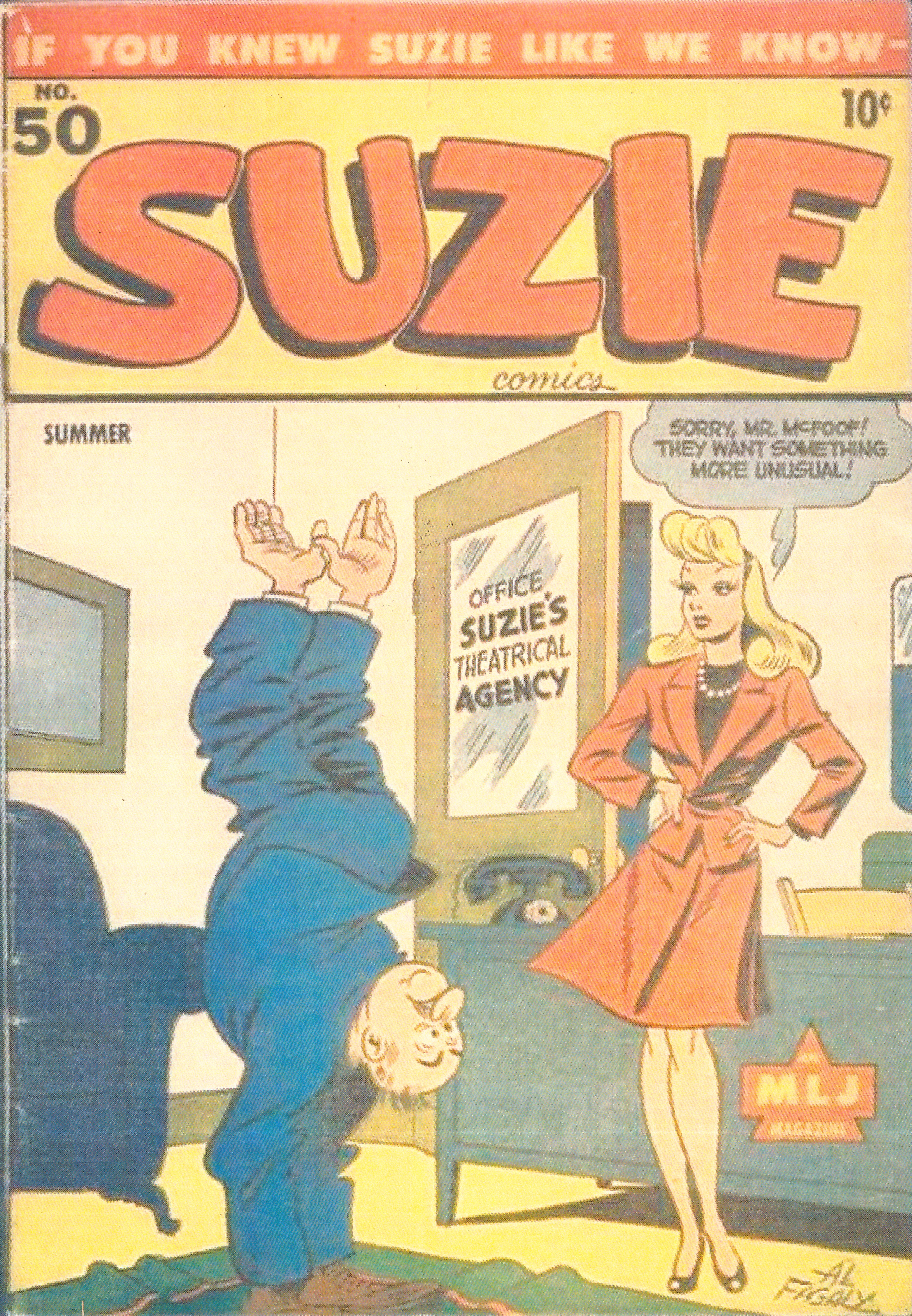 Read online Suzie Comics comic -  Issue #50 - 1