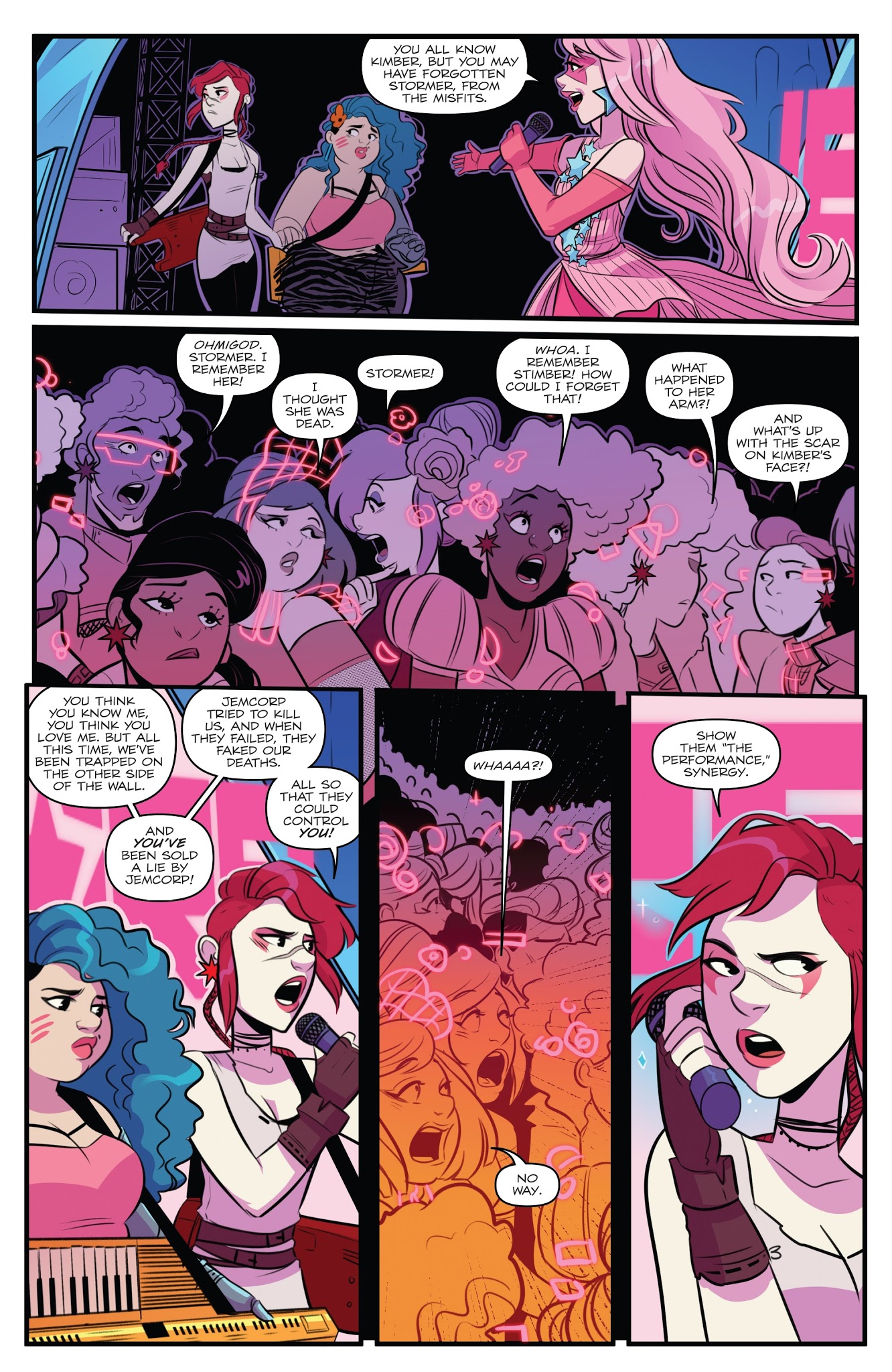 Read online Jem and the Holograms: Infinite comic -  Issue #3 - 26