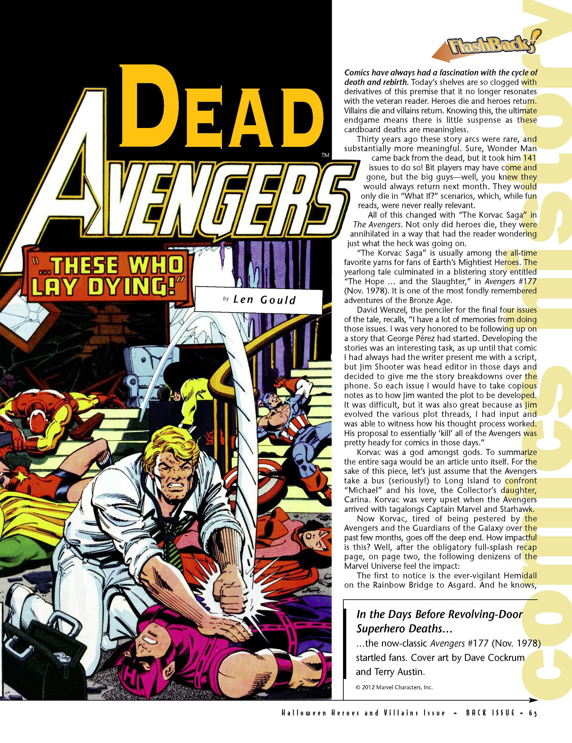 Read online Back Issue comic -  Issue #60 - 64