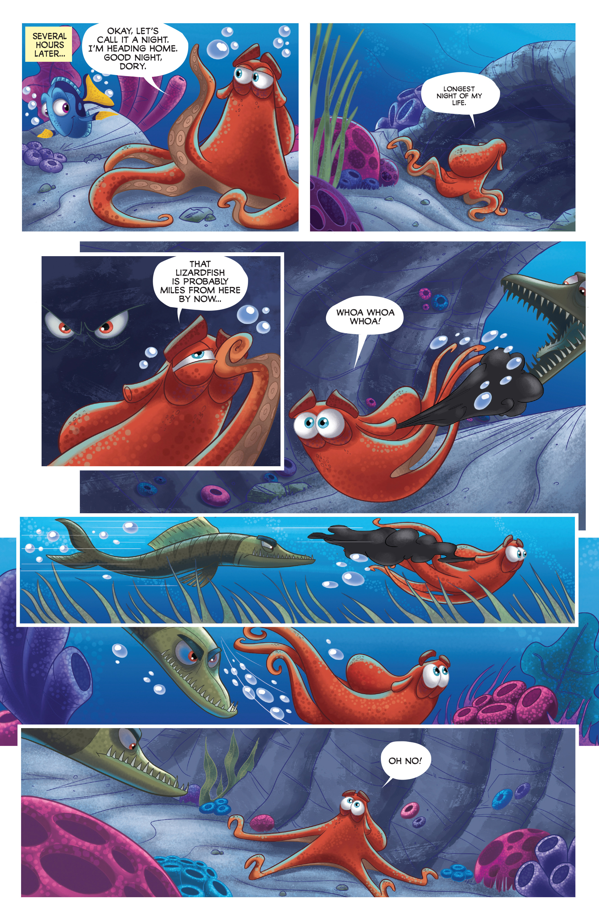 Read online Disney Pixar Finding Dory comic -  Issue #1 - 9