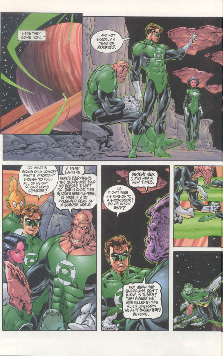 Read online Green Lantern vs. Aliens comic -  Issue #1 - 12