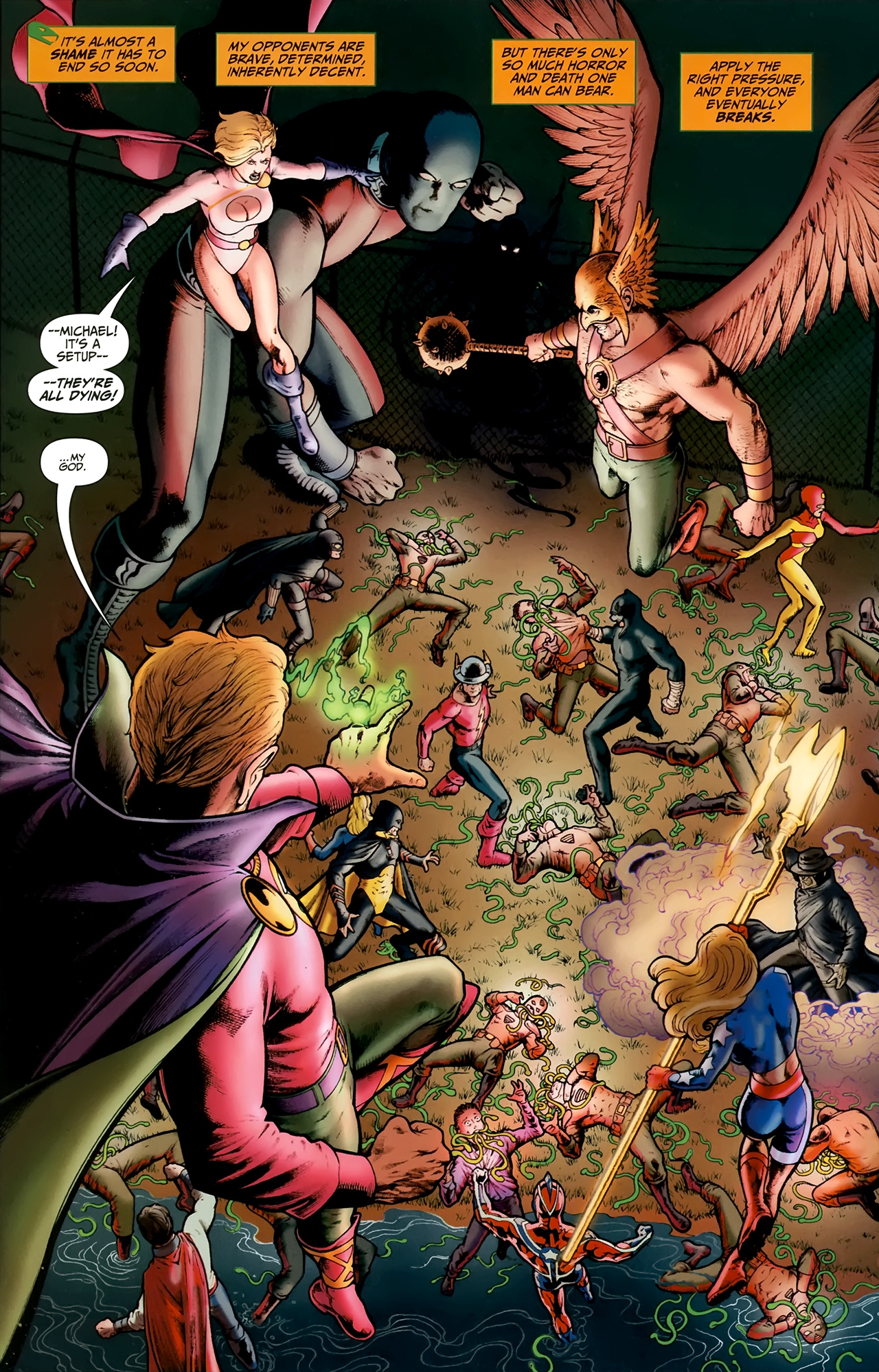 Read online JSA vs. Kobra comic -  Issue #3 - 16