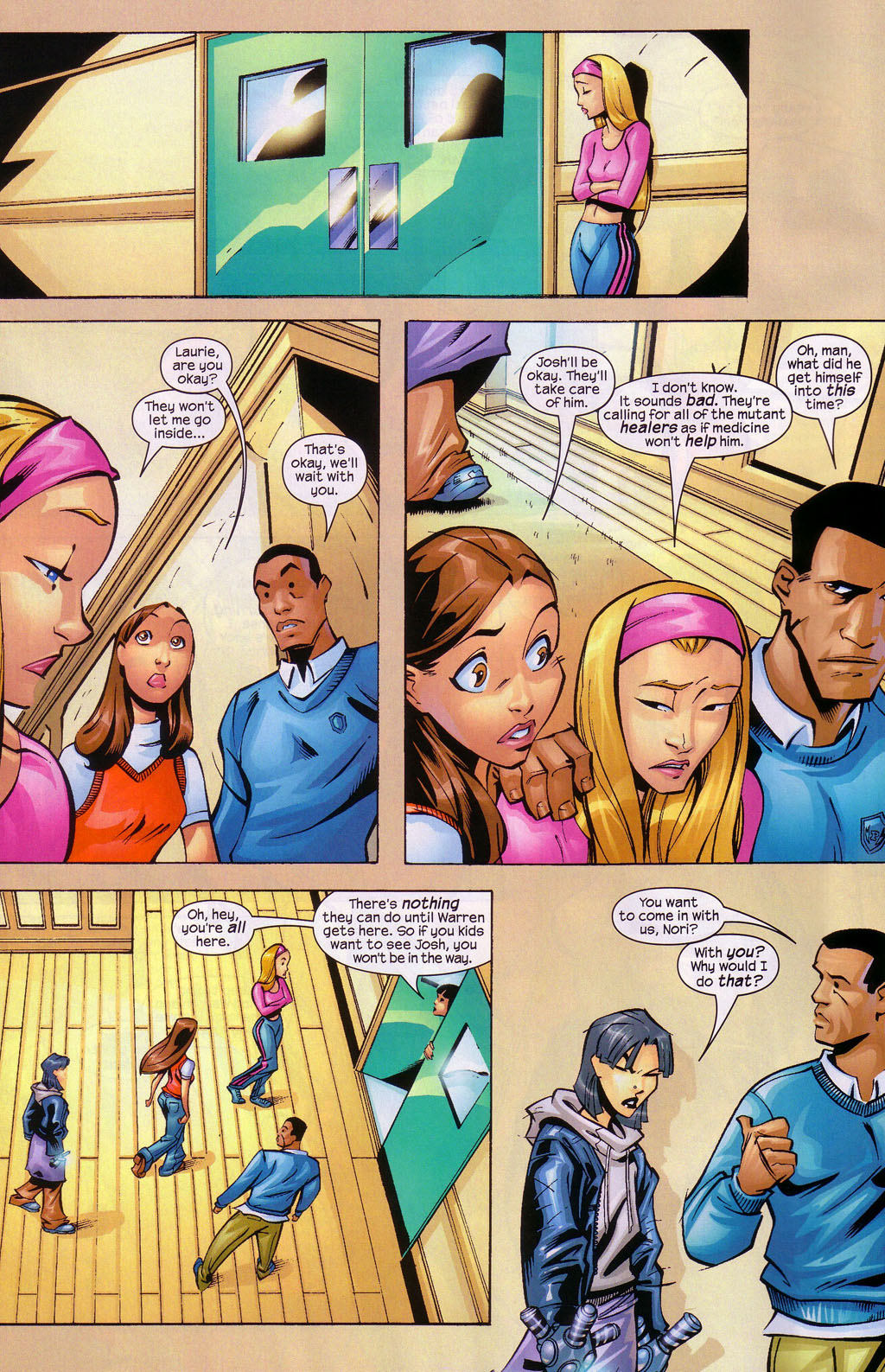 Read online New Mutants (2003) comic -  Issue #12 - 5