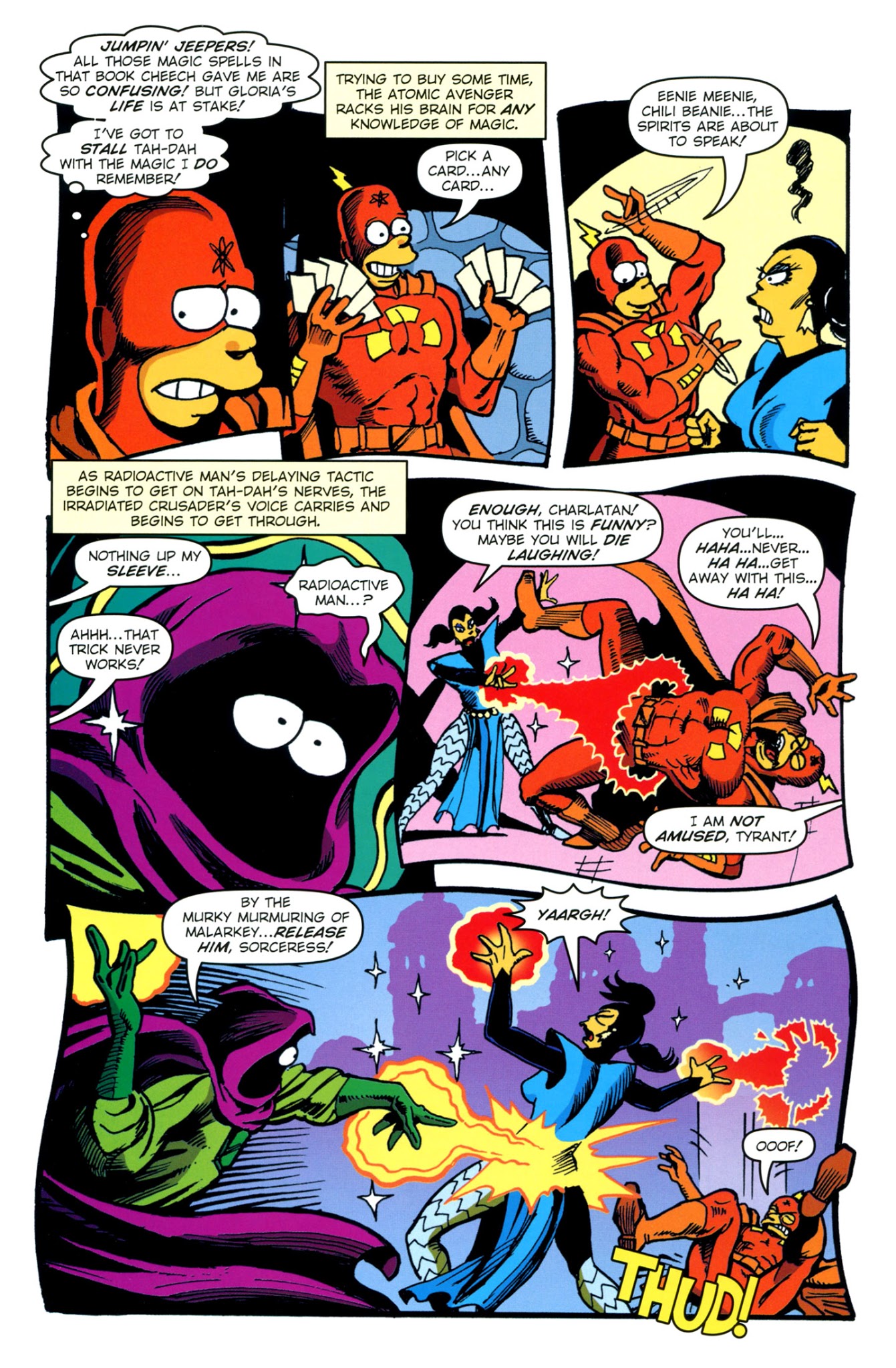 Read online Bongo Comics Presents Simpsons Super Spectacular comic -  Issue #15 - 24