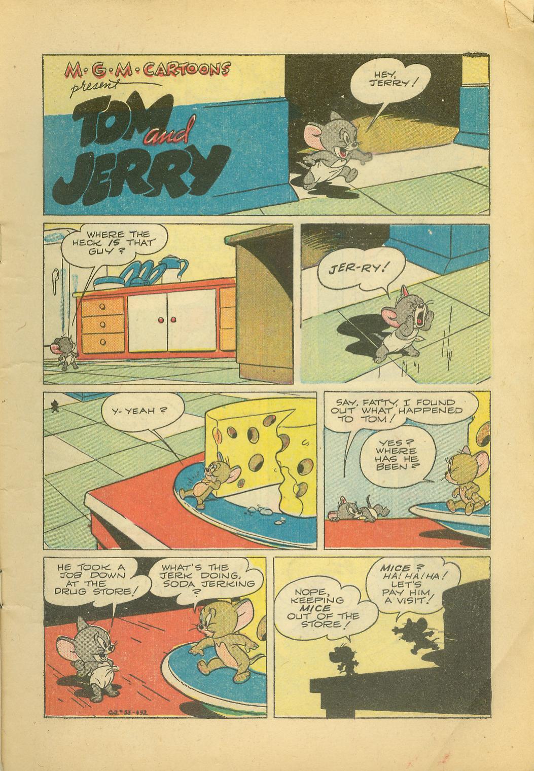 Read online Our Gang with Tom & Jerry comic -  Issue #55 - 3