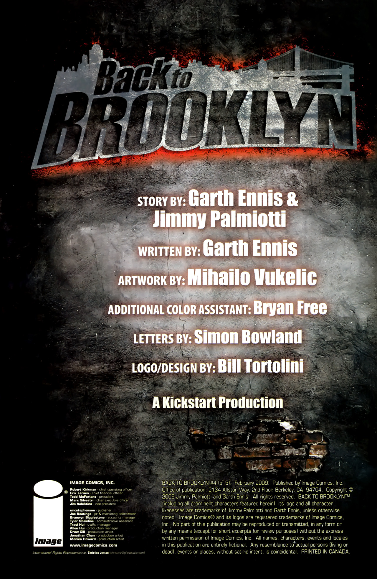 Read online Back to Brooklyn comic -  Issue #4 - 2