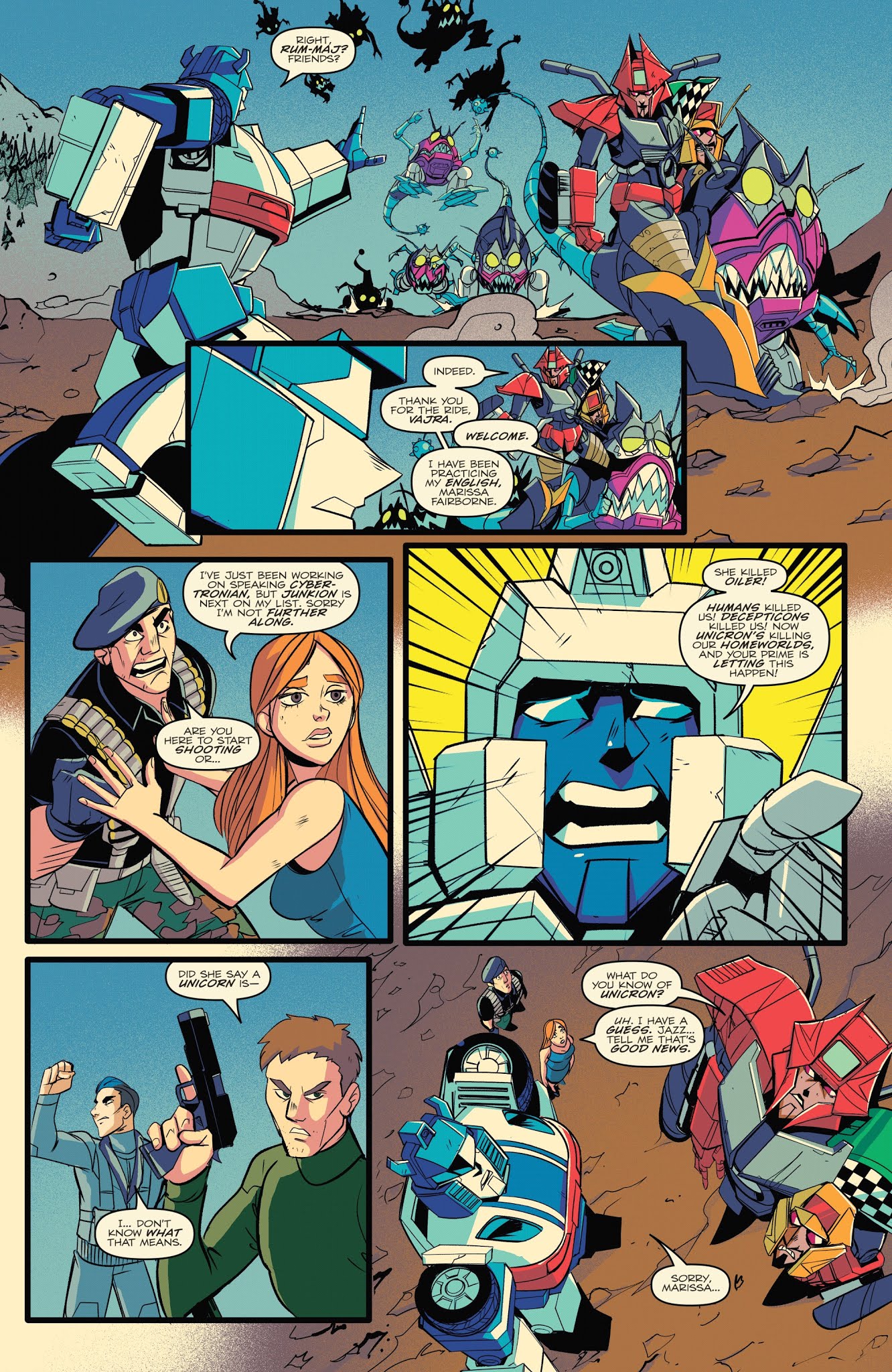 Read online Optimus Prime comic -  Issue #23 - 23