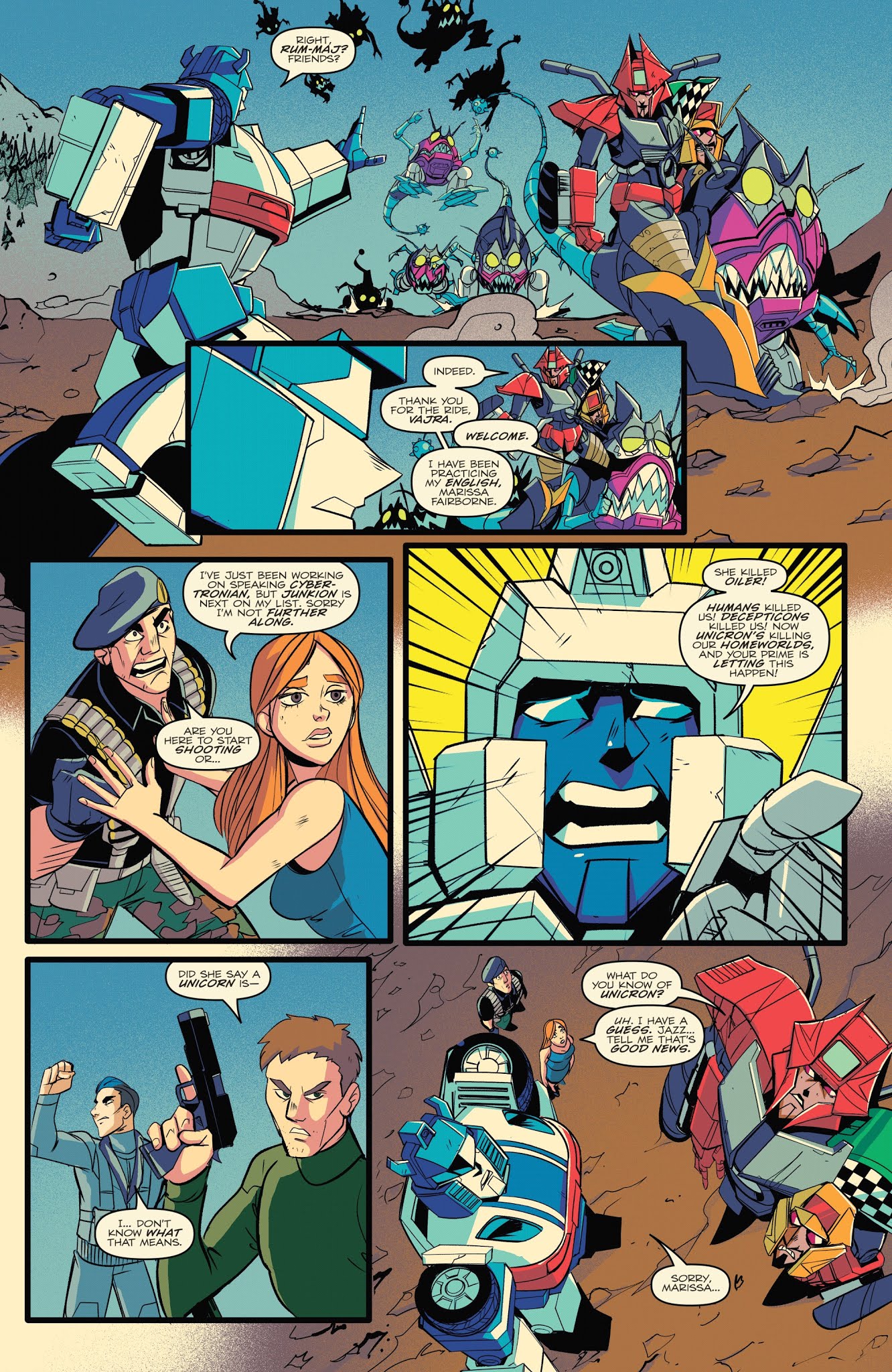 Read online Optimus Prime comic -  Issue #23 - 23