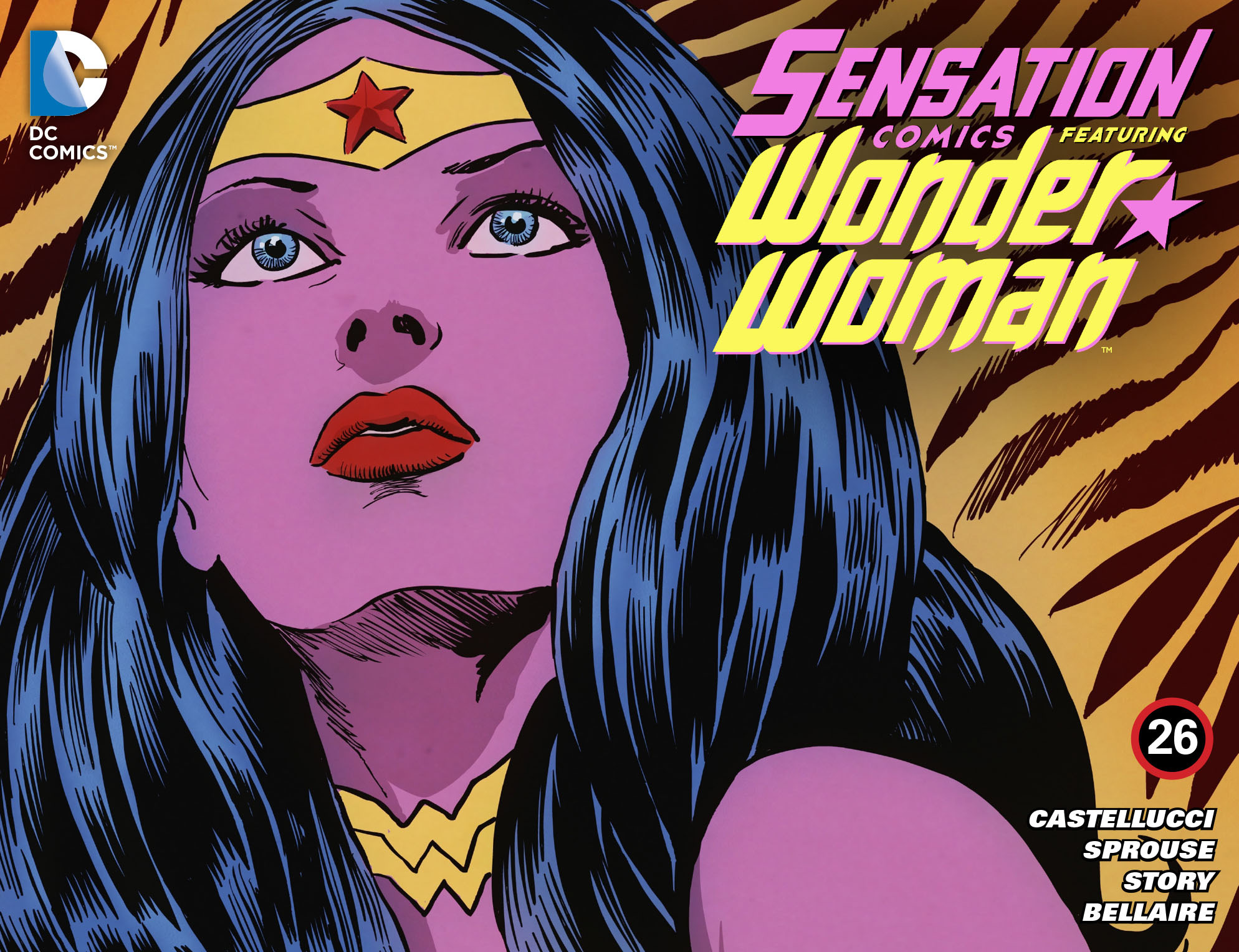 Read online Sensation Comics Featuring Wonder Woman comic -  Issue #26 - 1