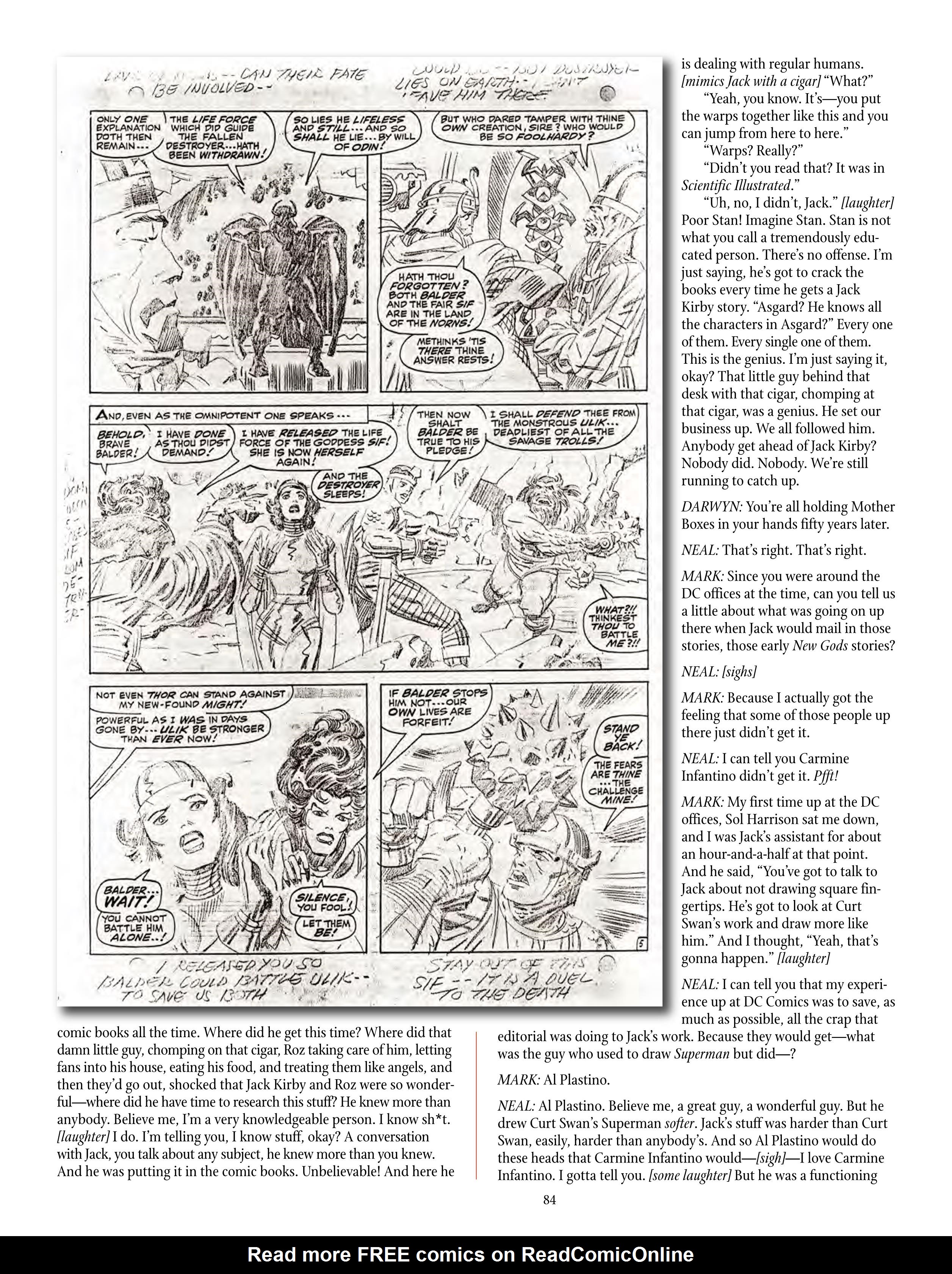 Read online The Jack Kirby Collector comic -  Issue #68 - 86