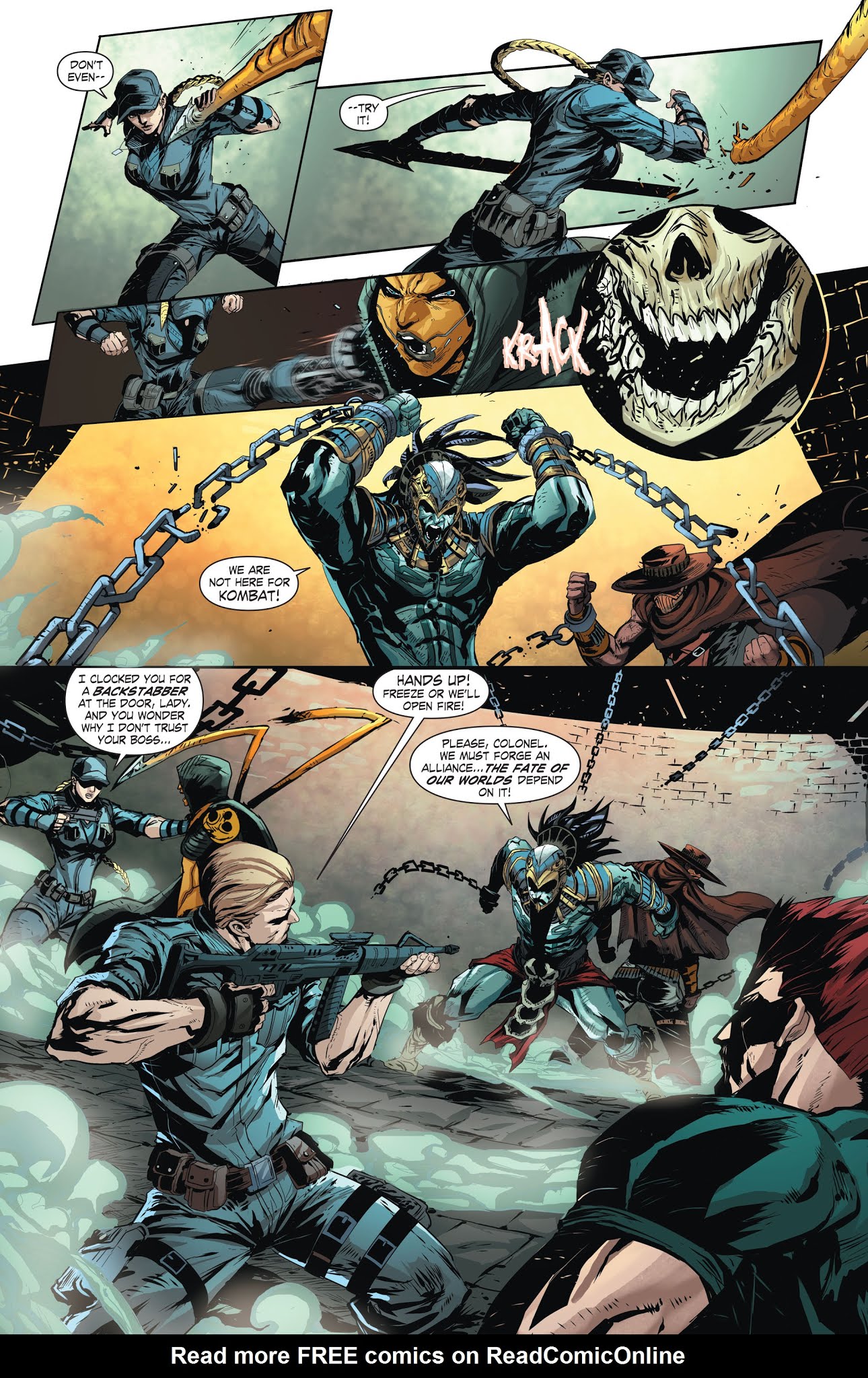 Read online Mortal Kombat X [I] comic -  Issue # _TPB 1 - 43