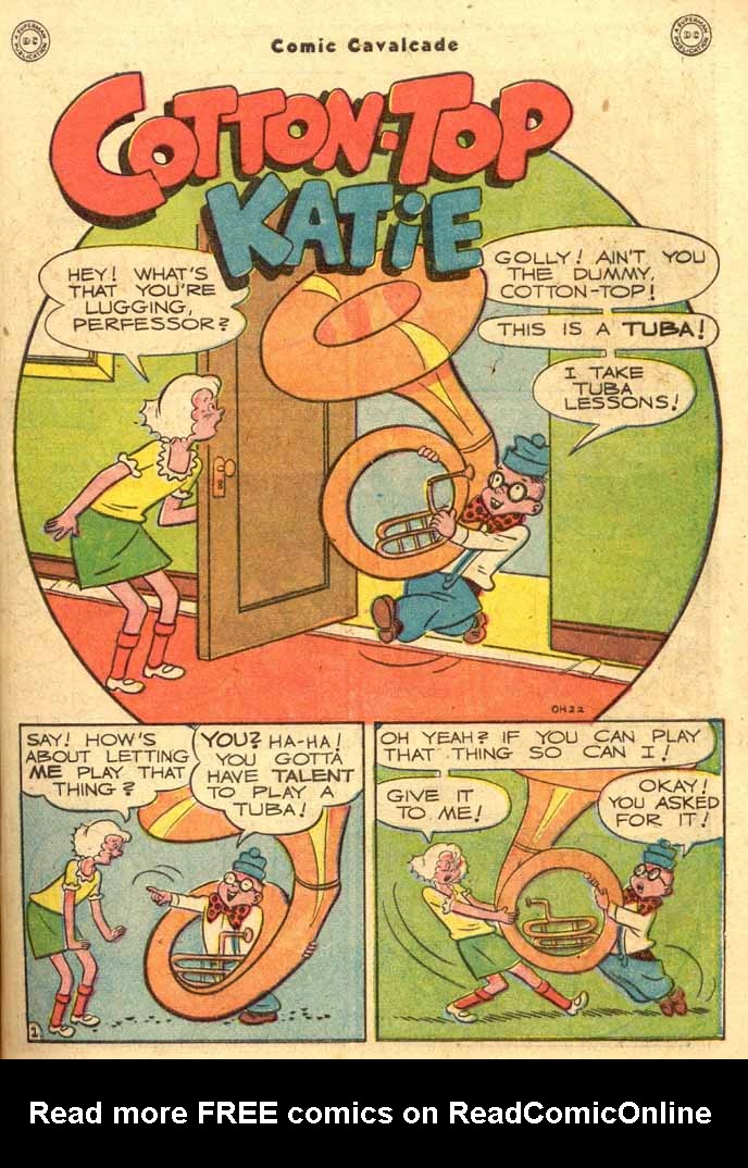 Read online Comic Cavalcade comic -  Issue #25 - 41