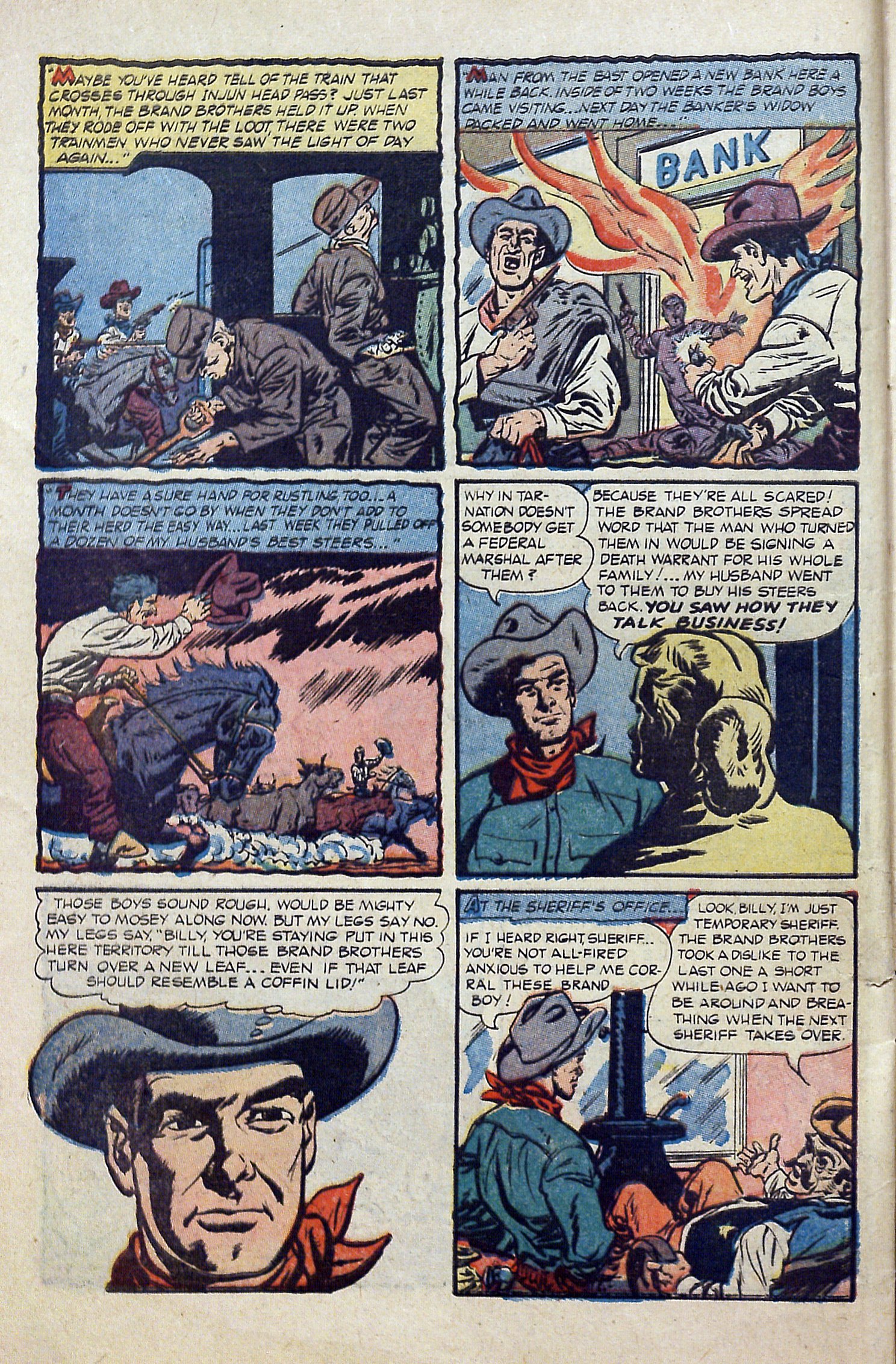Read online Billy the Kid Adventure Magazine comic -  Issue #18 - 6