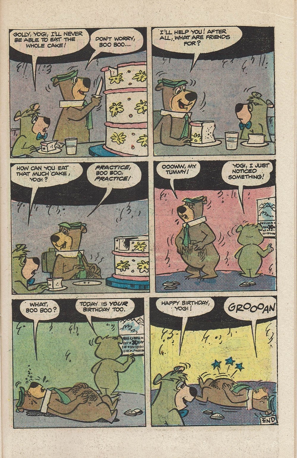 Read online Yogi Bear (1970) comic -  Issue #35 - 11