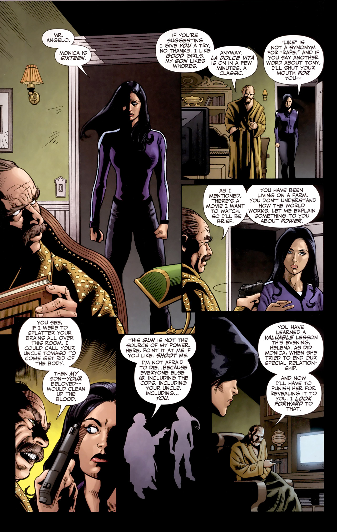 Read online Huntress: Year One comic -  Issue #2 - 16