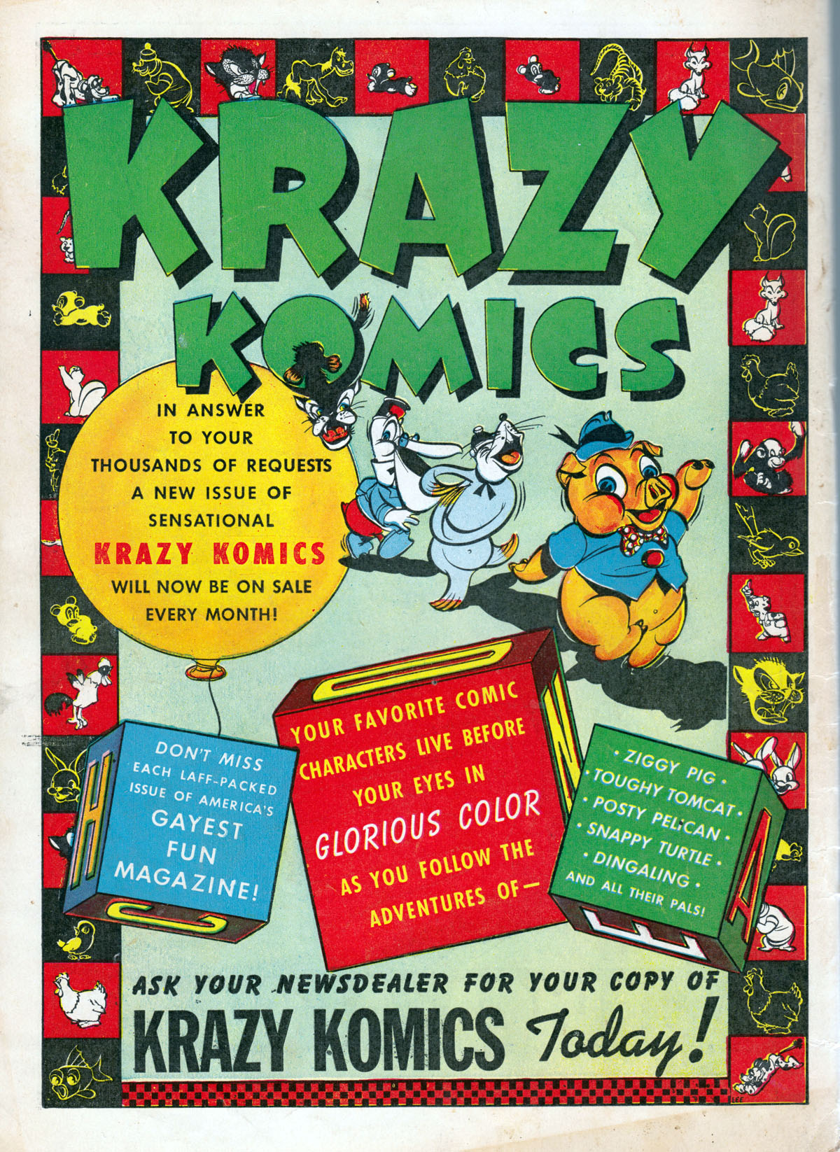 Read online Comedy Comics (1942) comic -  Issue #11 - 68