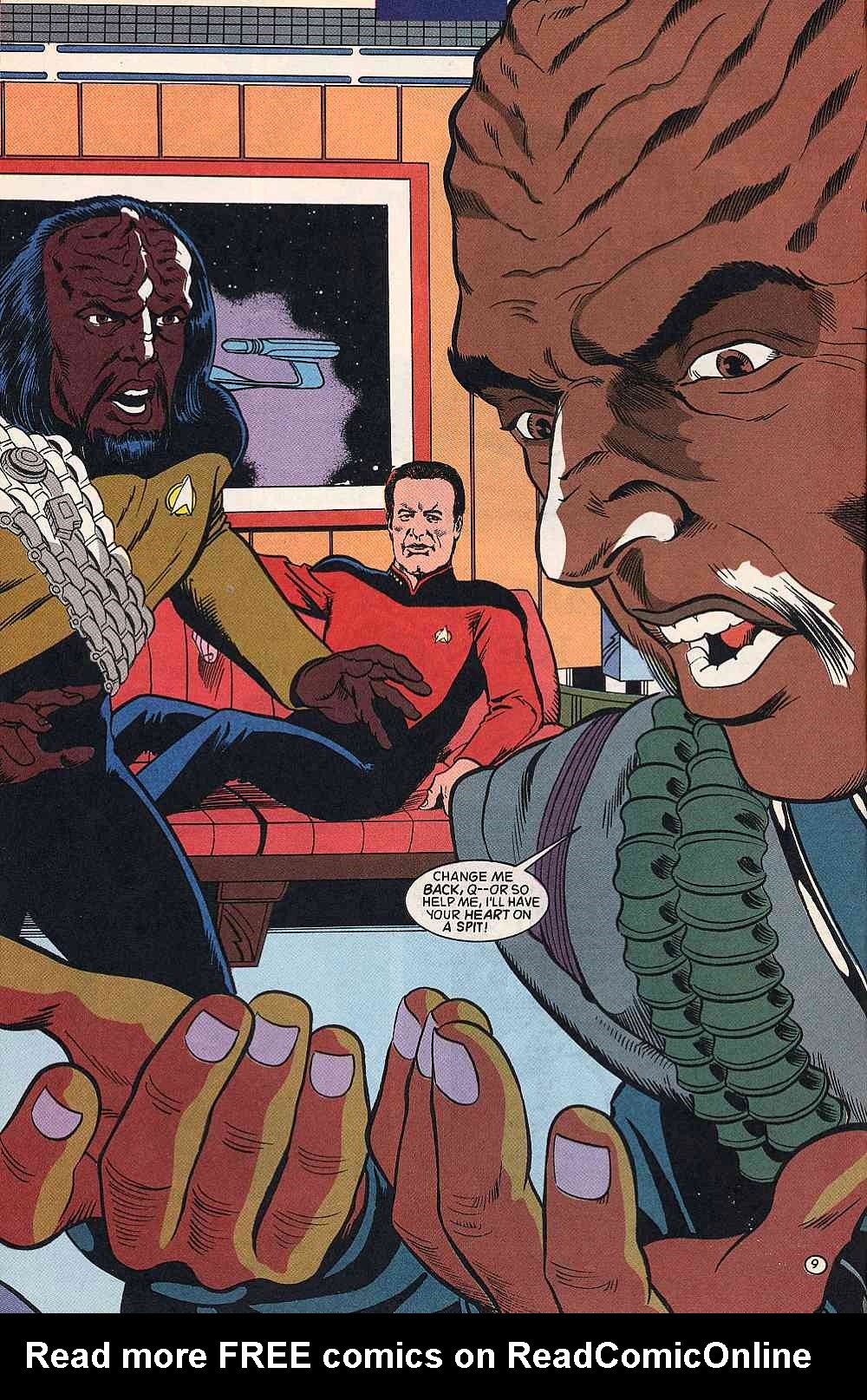 Read online Star Trek: The Next Generation (1989) comic -  Issue #33 - 7
