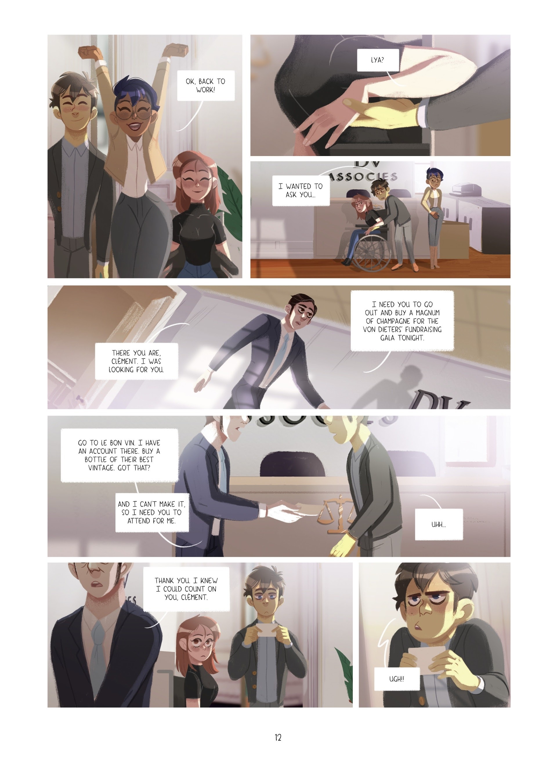 Read online Through Lya's Eyes comic -  Issue #3 - 12