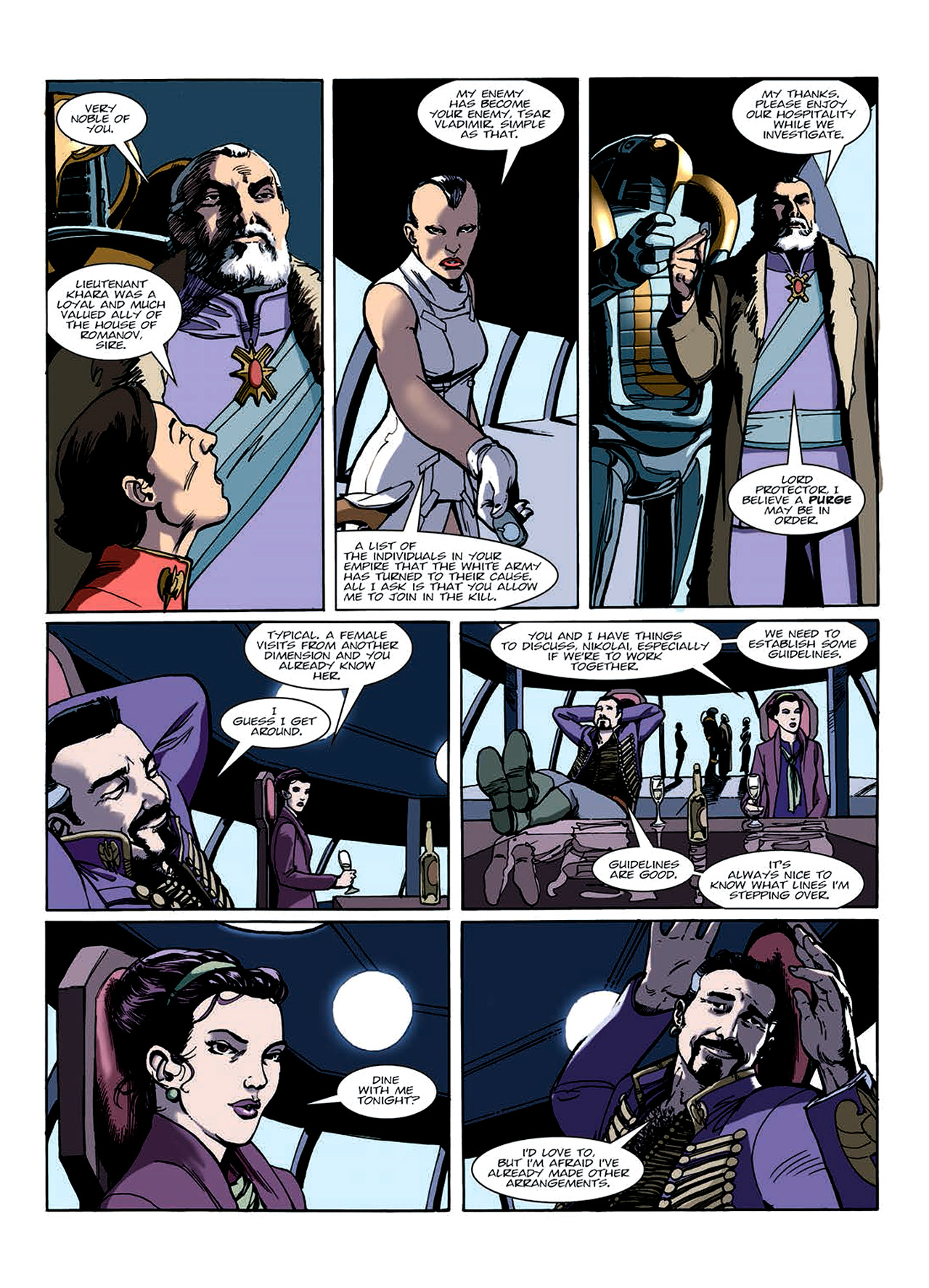 Read online Nikolai Dante comic -  Issue # TPB 7 - 155