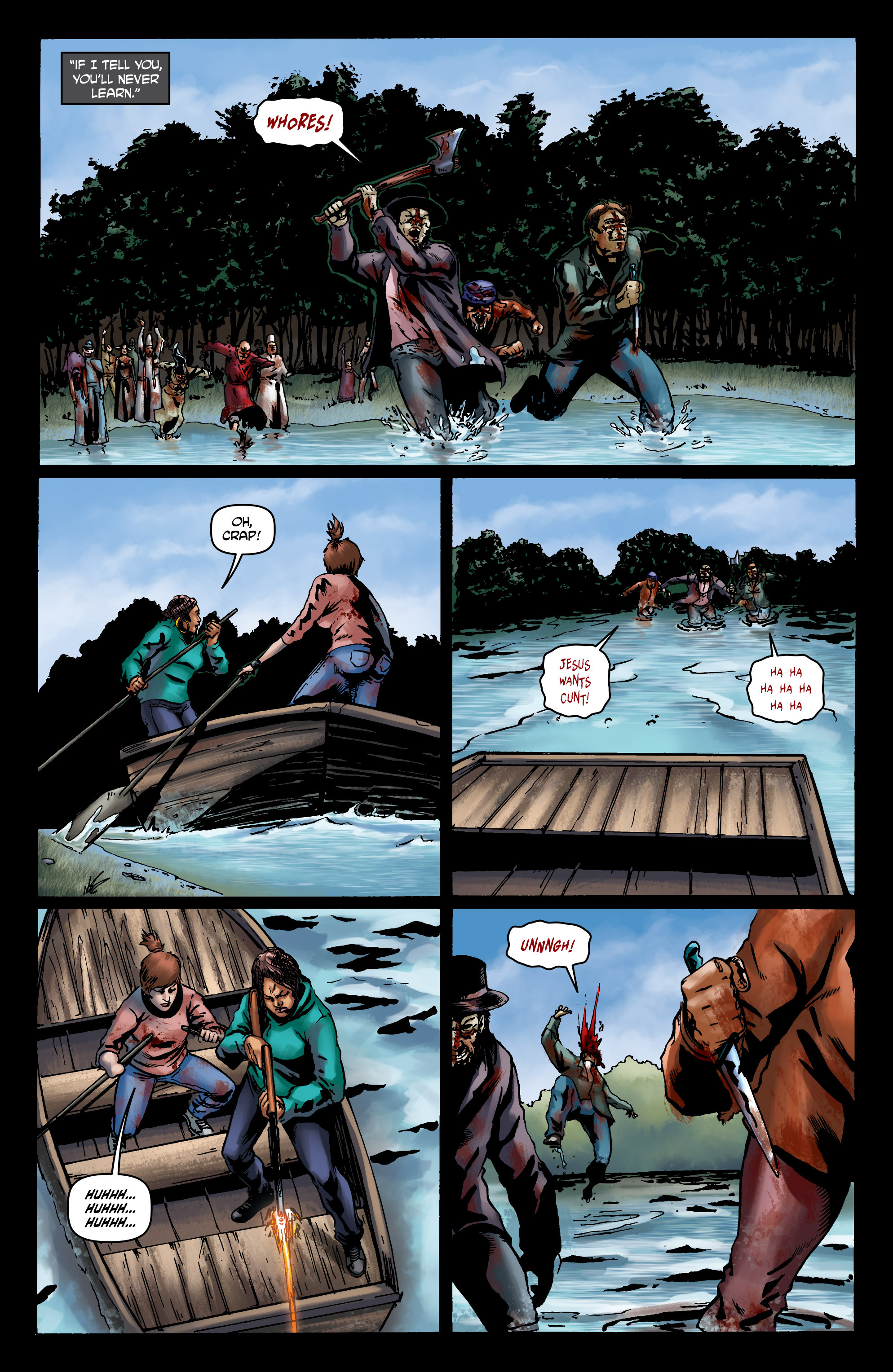 Read online Crossed: Badlands comic -  Issue #36 - 15