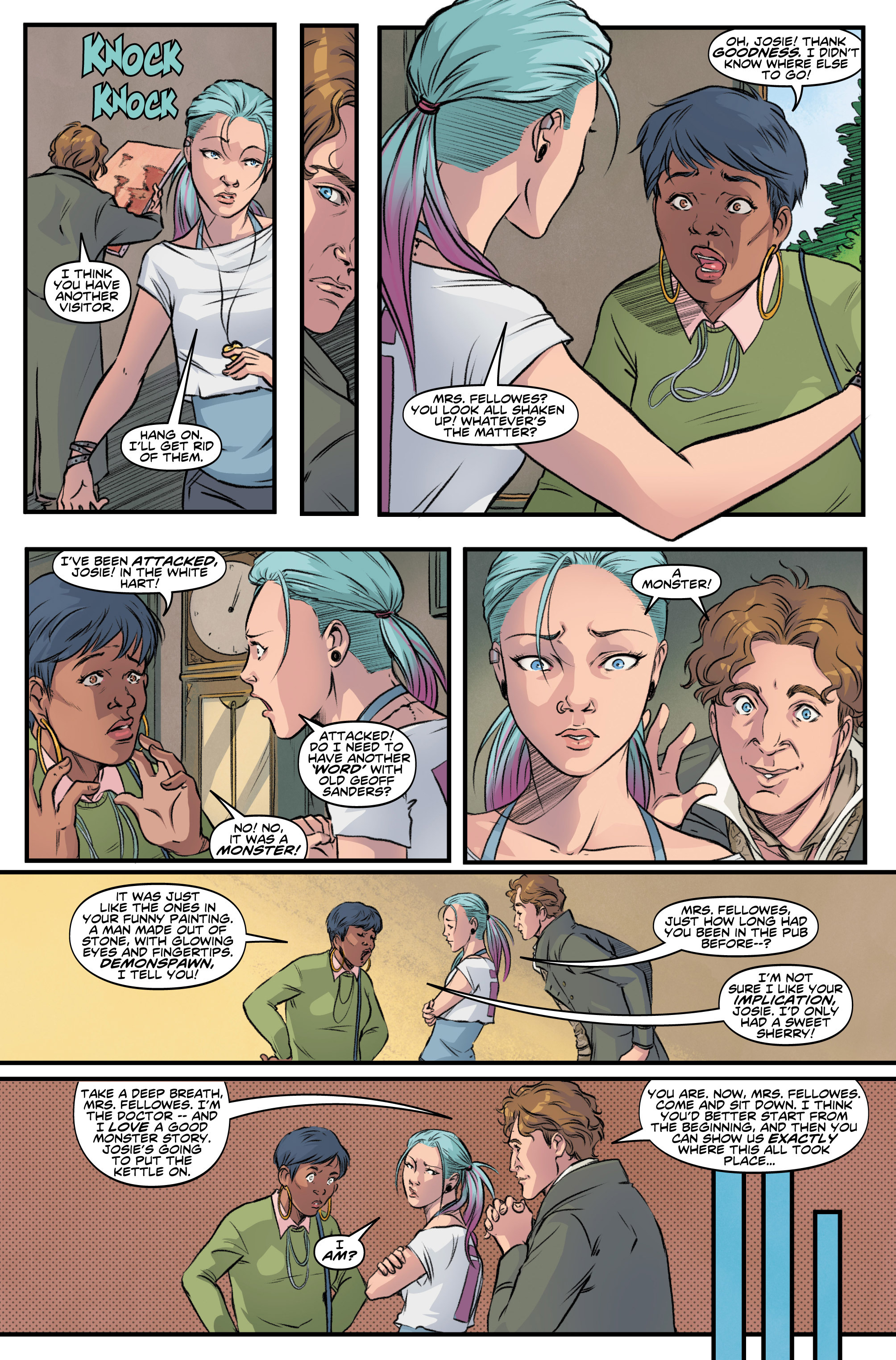 Read online Doctor Who: The Eighth Doctor comic -  Issue #1 - 16