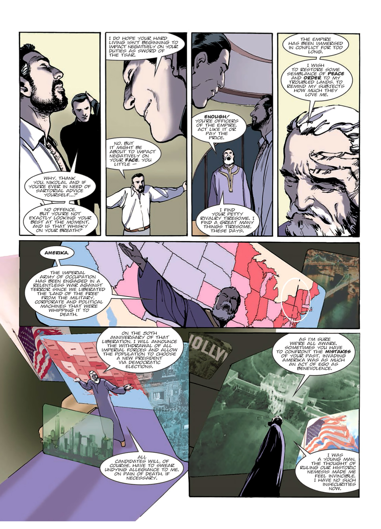 Read online Nikolai Dante comic -  Issue # TPB 9 - 13
