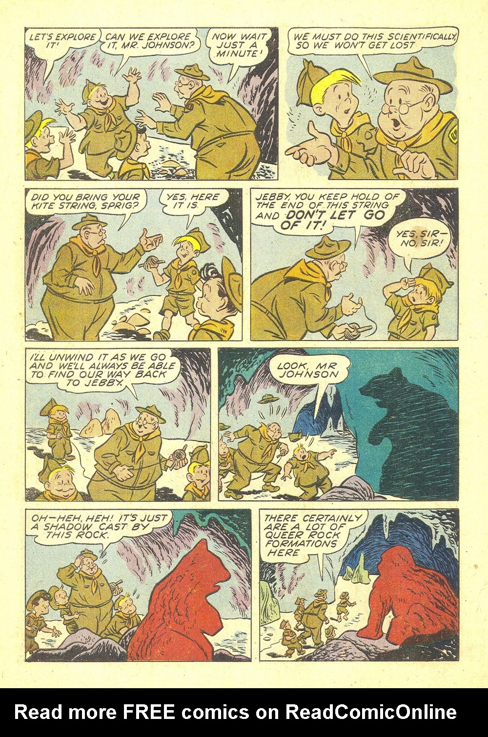 Read online Four Color Comics comic -  Issue #550 - 8