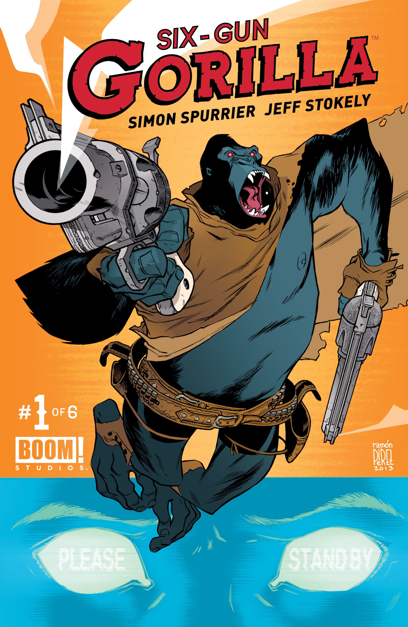 Read online Six-Gun Gorilla comic -  Issue #1 - 1