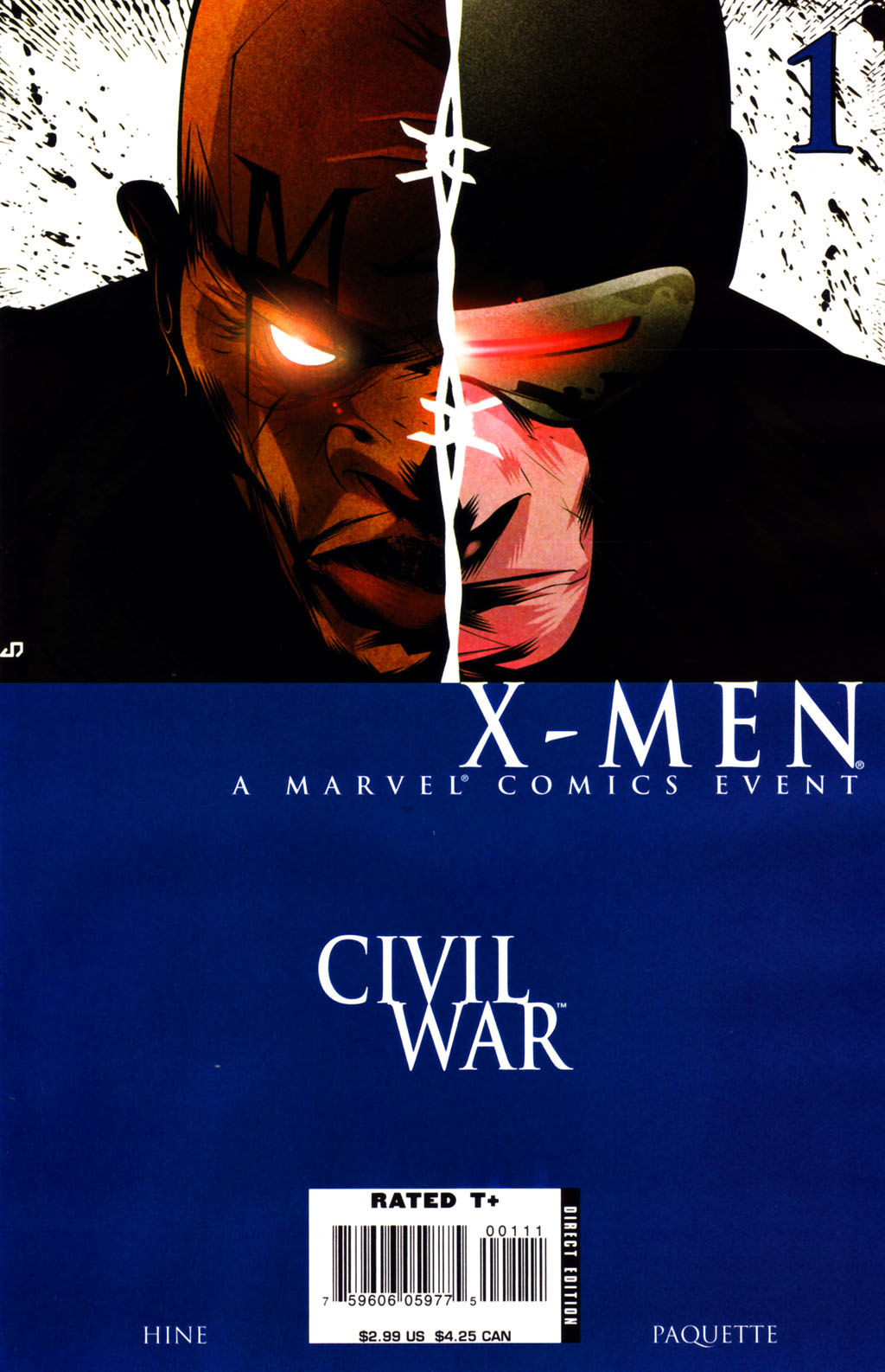Read online Civil War: X-Men comic -  Issue #1 - 1